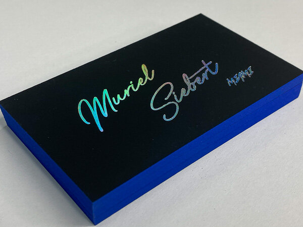 1 oz Holographic Notecards — Publicide NYC