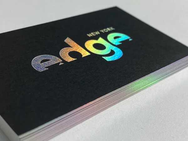 holographic foil card Plastic Business cards with Holographic Foils – BcardsCreation