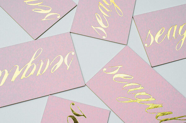 Pink + Gold Letterpress Business Card.jpg