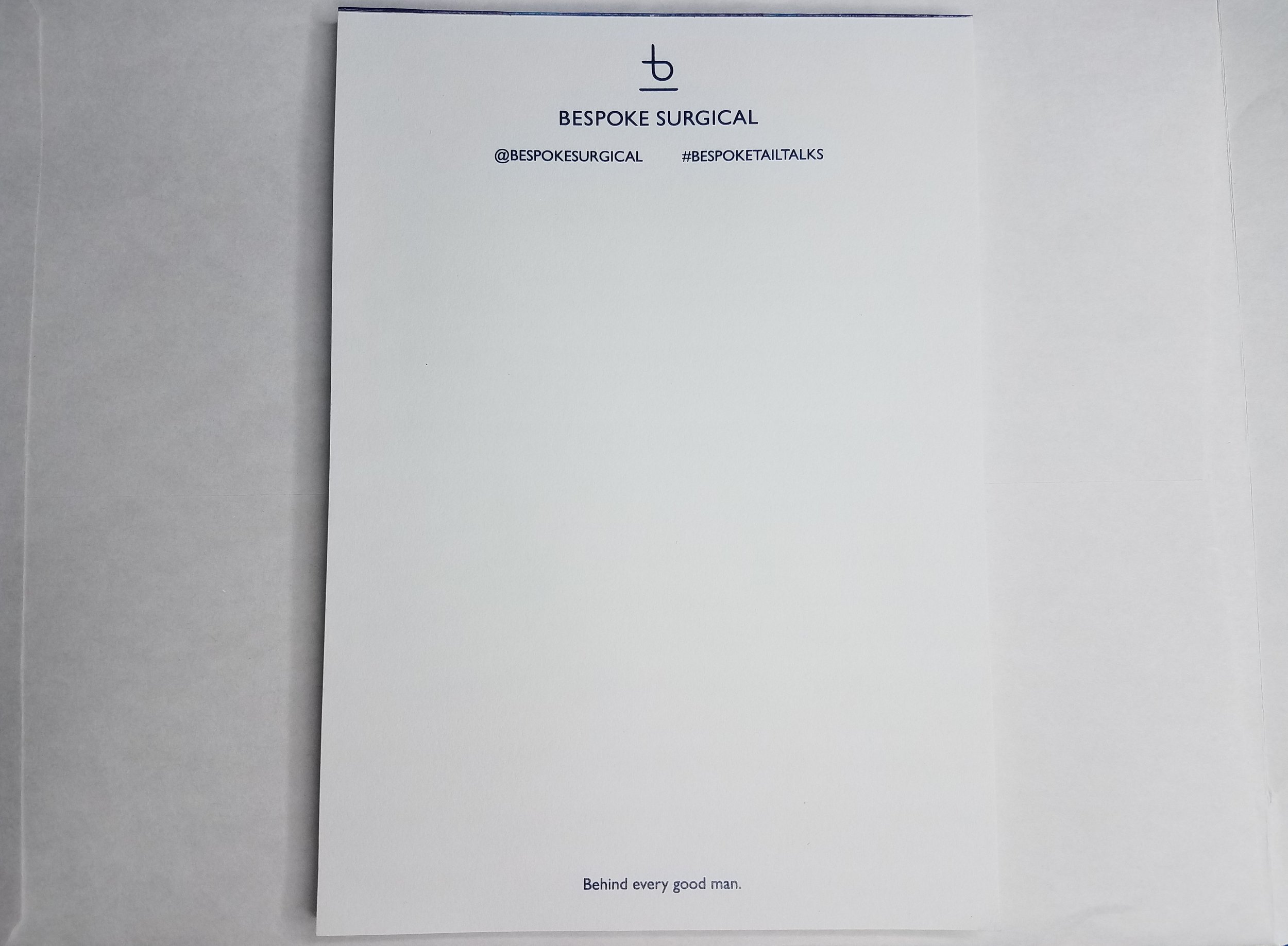 Publicide Inc NYC PRINTING Notepad Stationery + Company Notebooks OFFSET BLUE COOL GREY PAPER.jpg