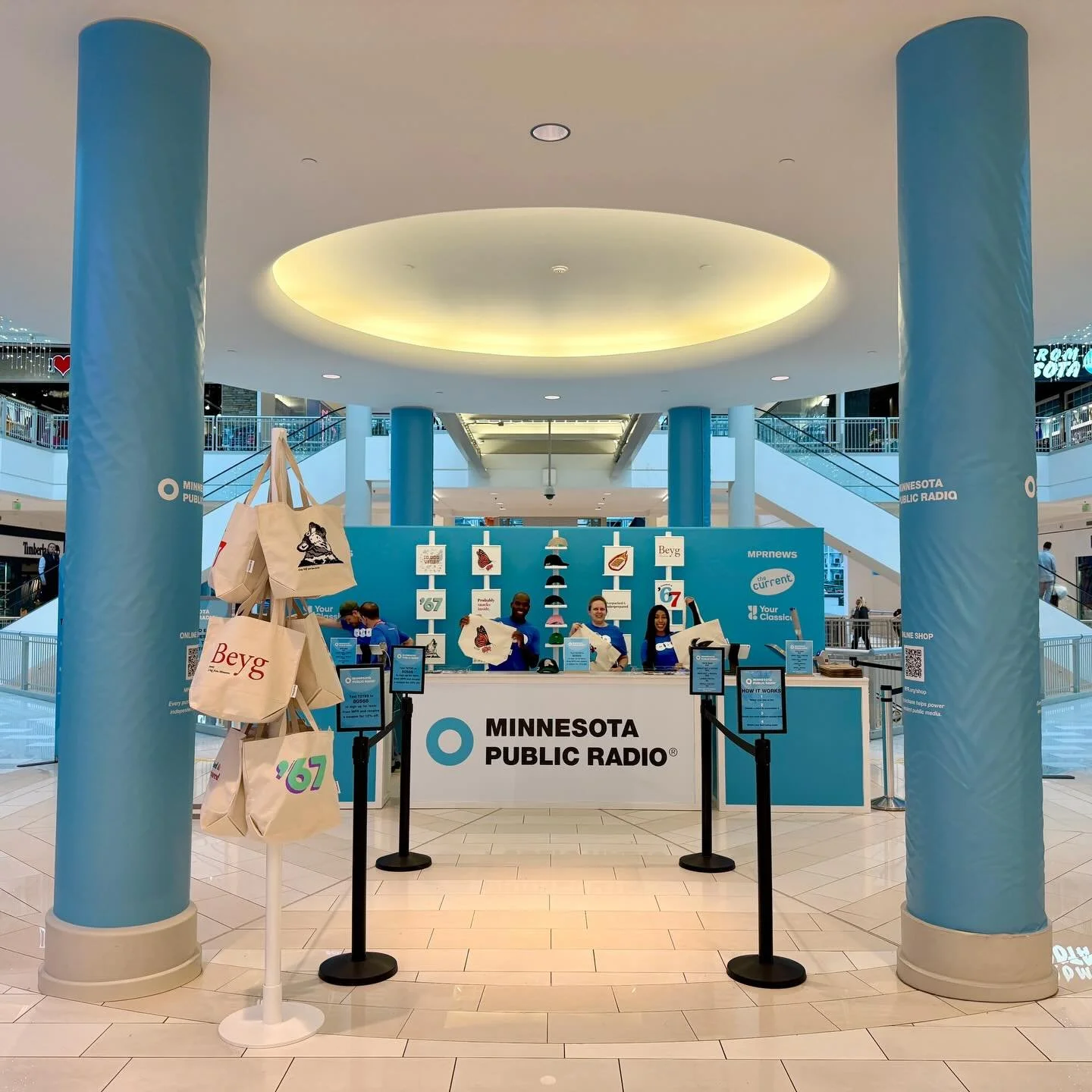 This past holiday season, we partnered with &nbsp;@minnesotapublicradio to bring the Made of Minnesota pop-up to life at @Mallofamerica.
From custom totes and hats to hands-on making, the experience celebrated local creativity while supporting indepe