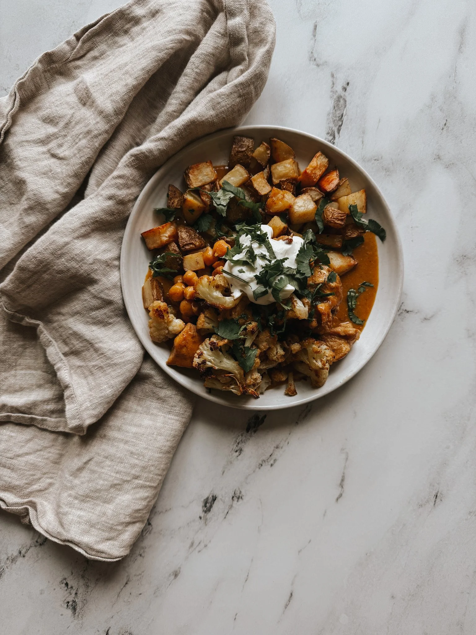 A Winter Chickpea Curry