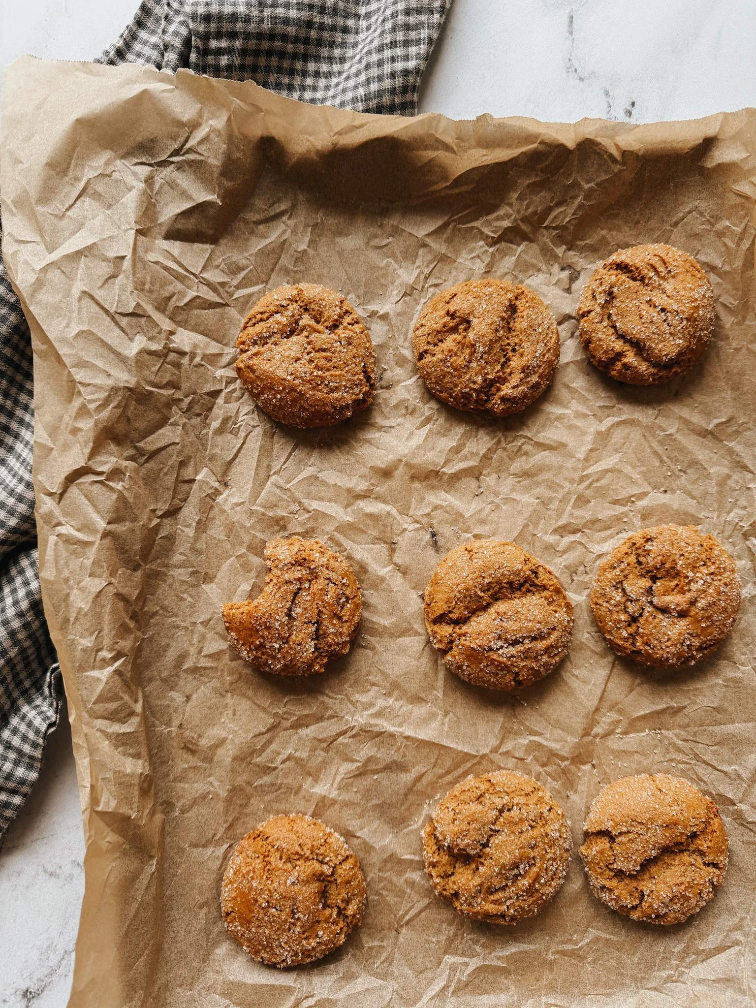 Ginger Molasses Cookies