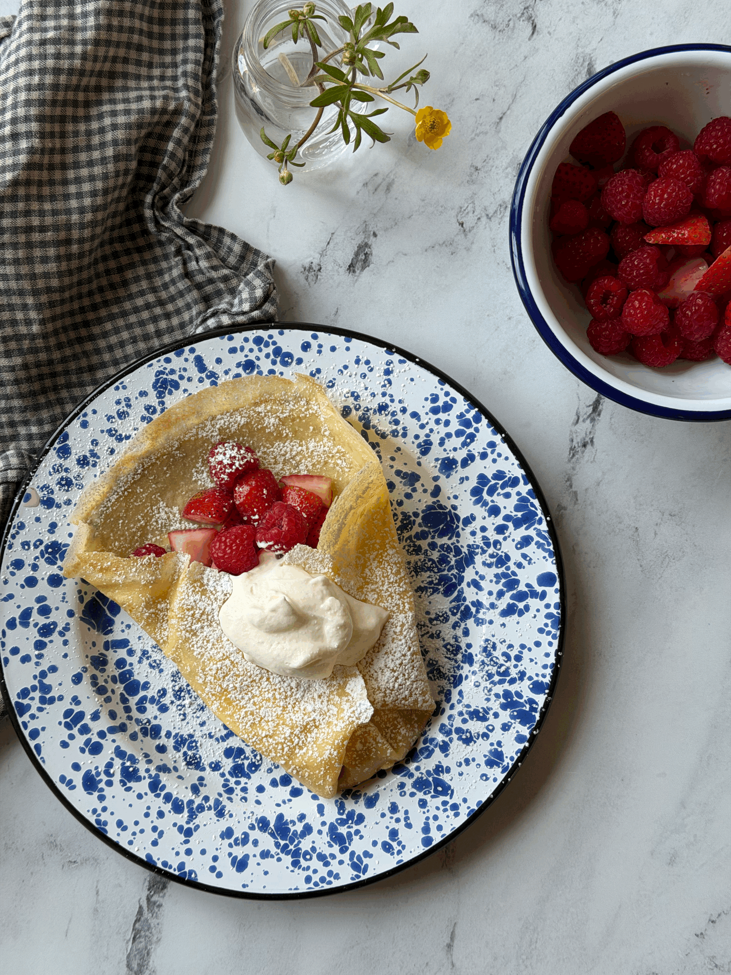 Swedish Pancakes for a Birthday