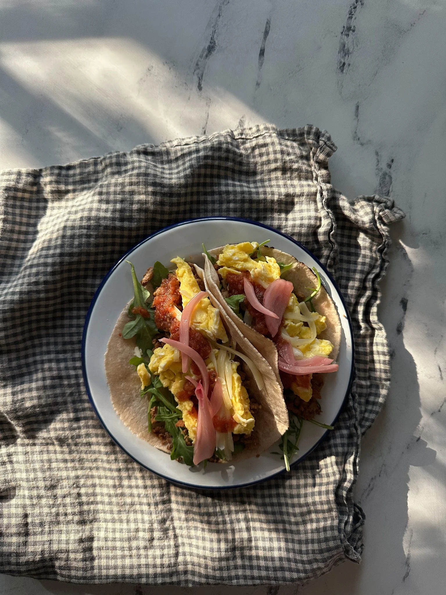 Chorizo Breakfast Taco