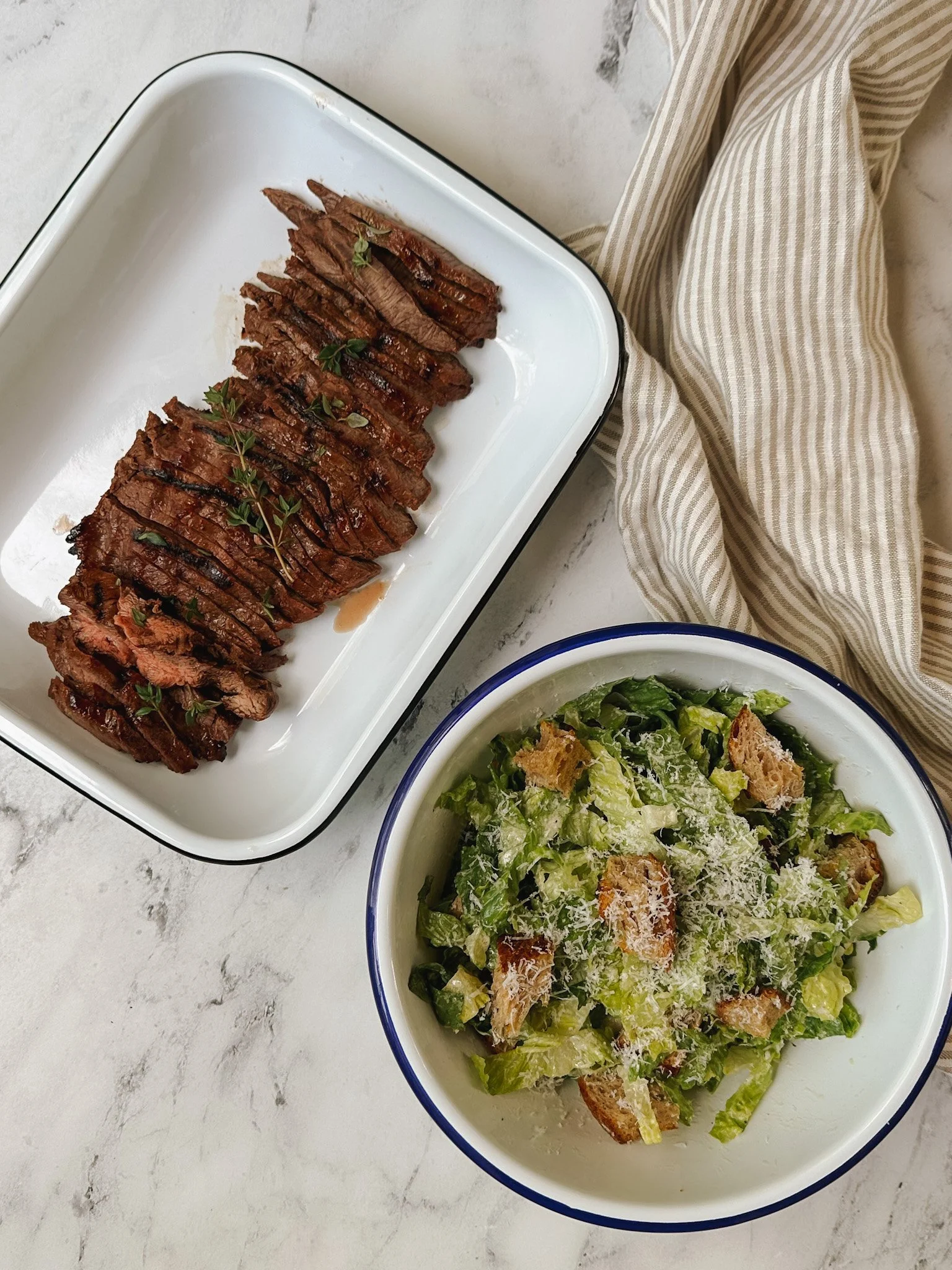 Garlic &amp; Herb Flank Steak