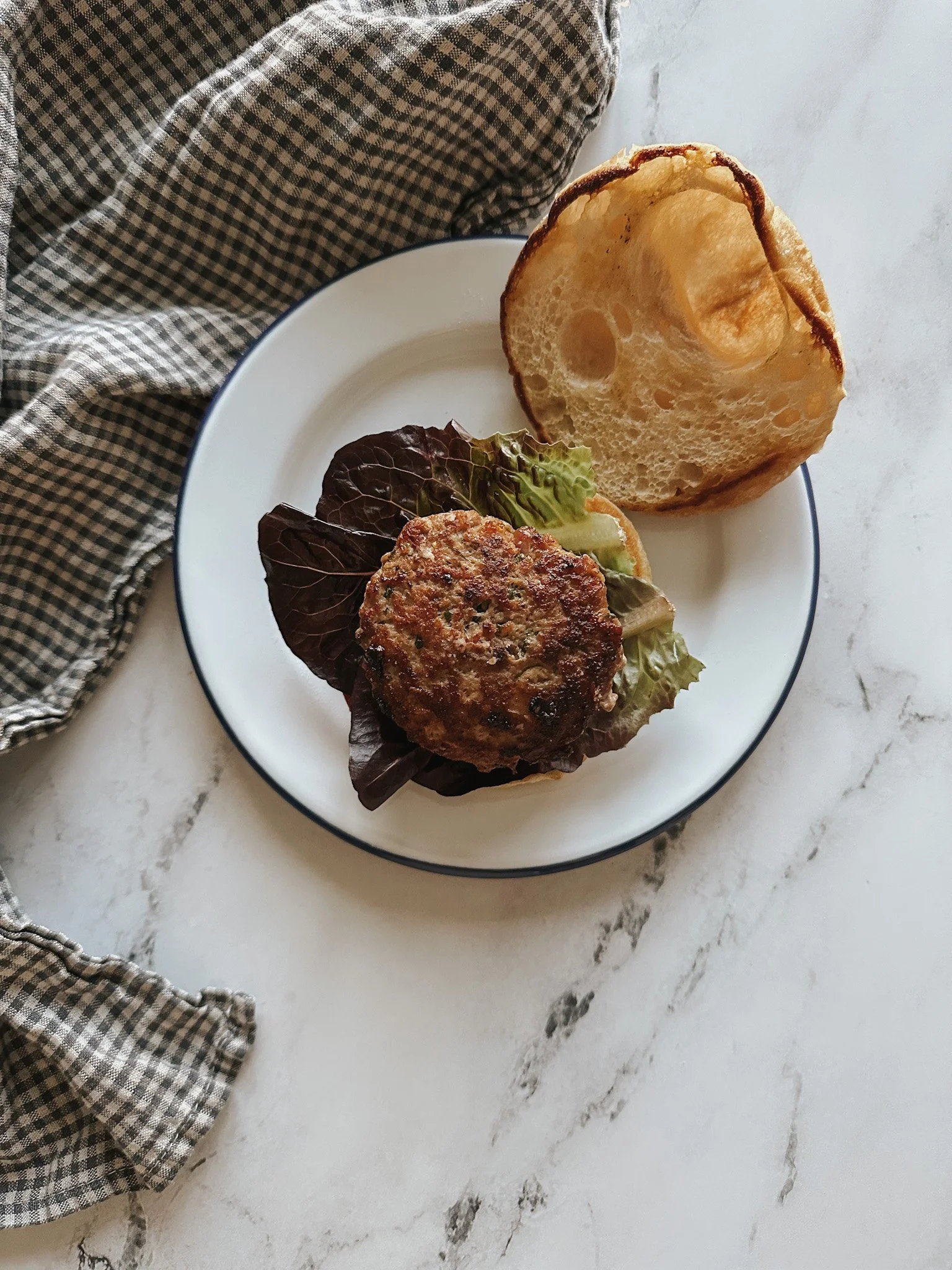 Curried Apple Turkey Burgers