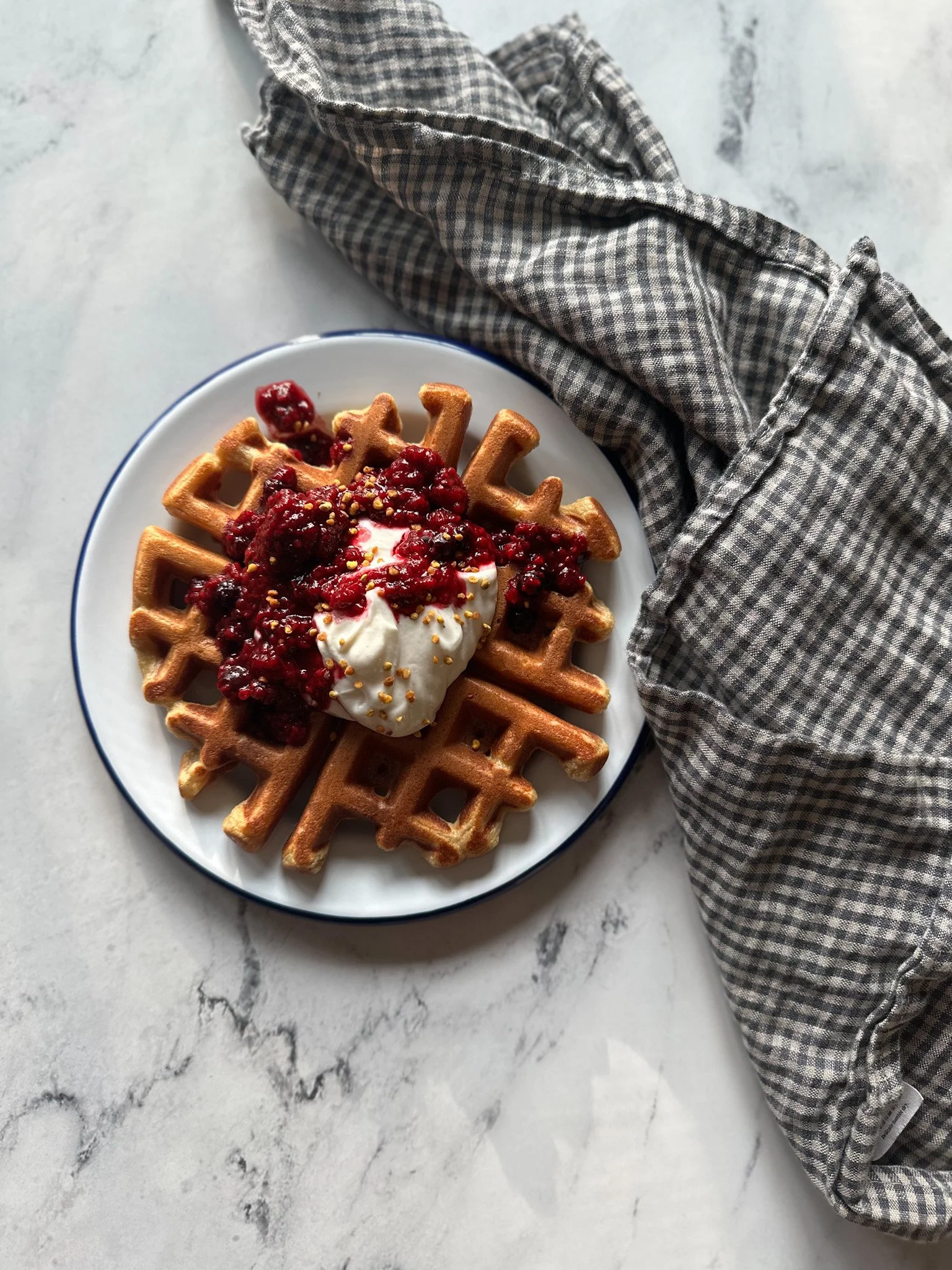 Yogurt Waffles