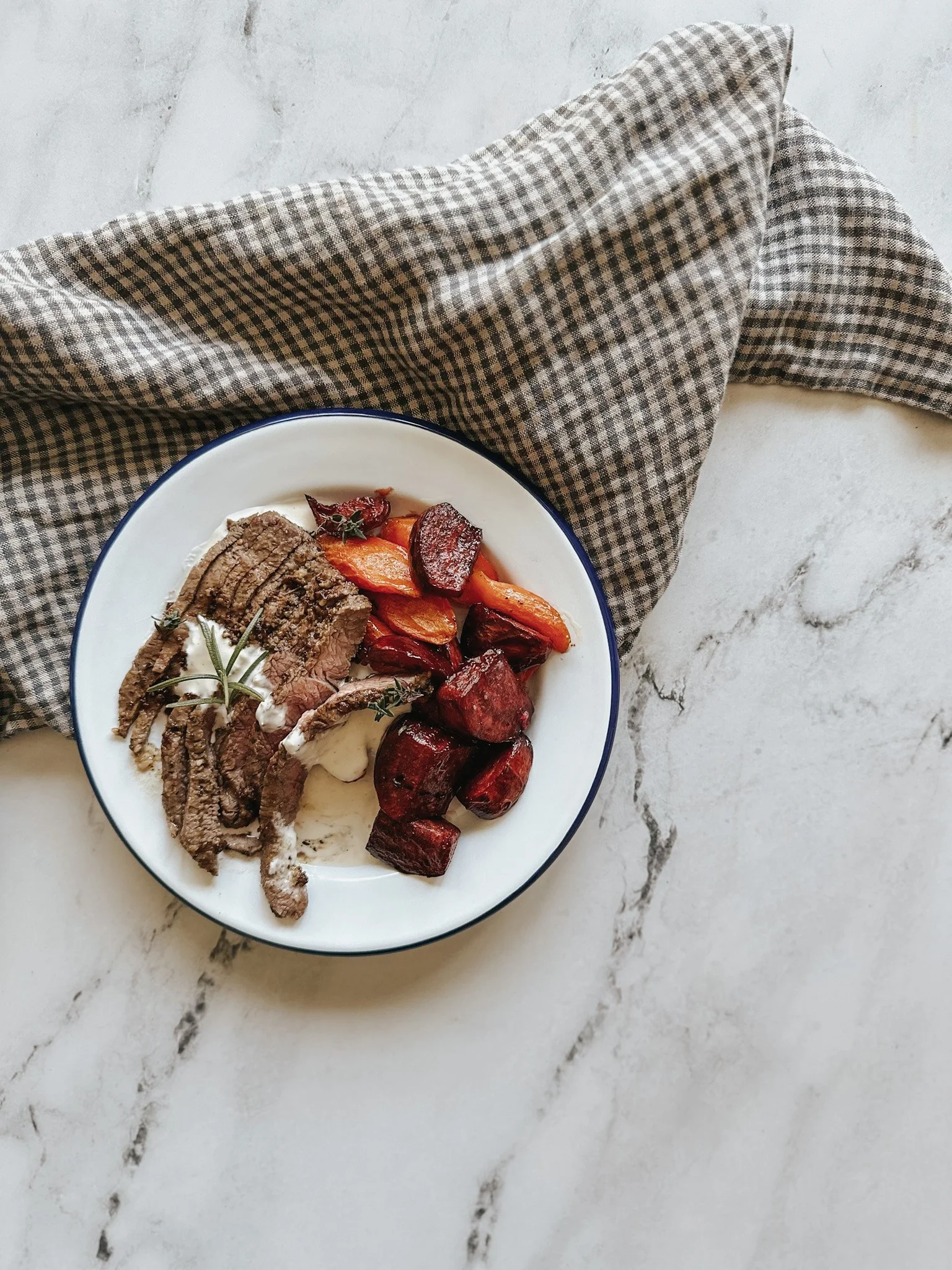 Rosemary Garlic Flank Steak