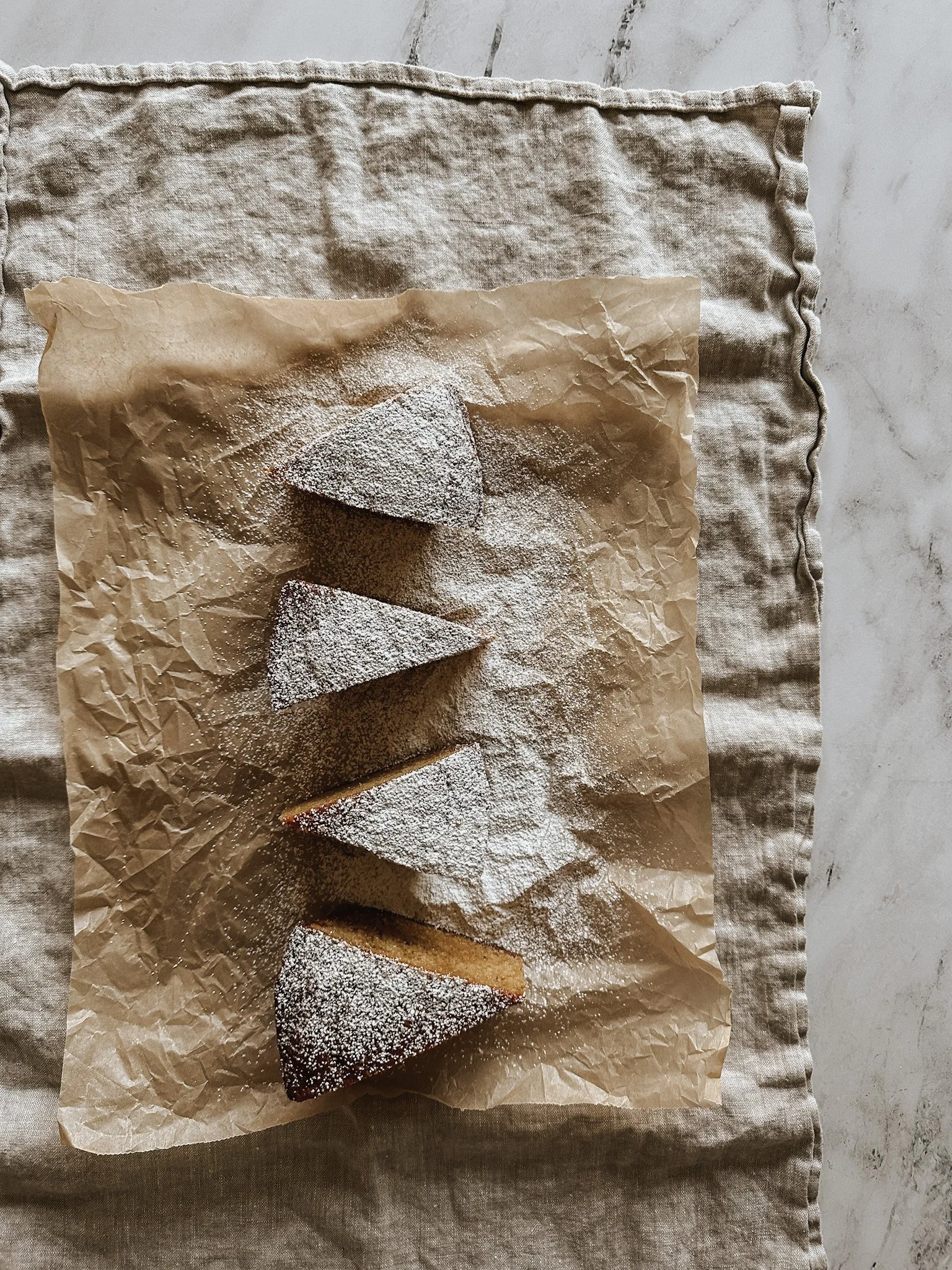 Orange Cardamom Yogurt Cake