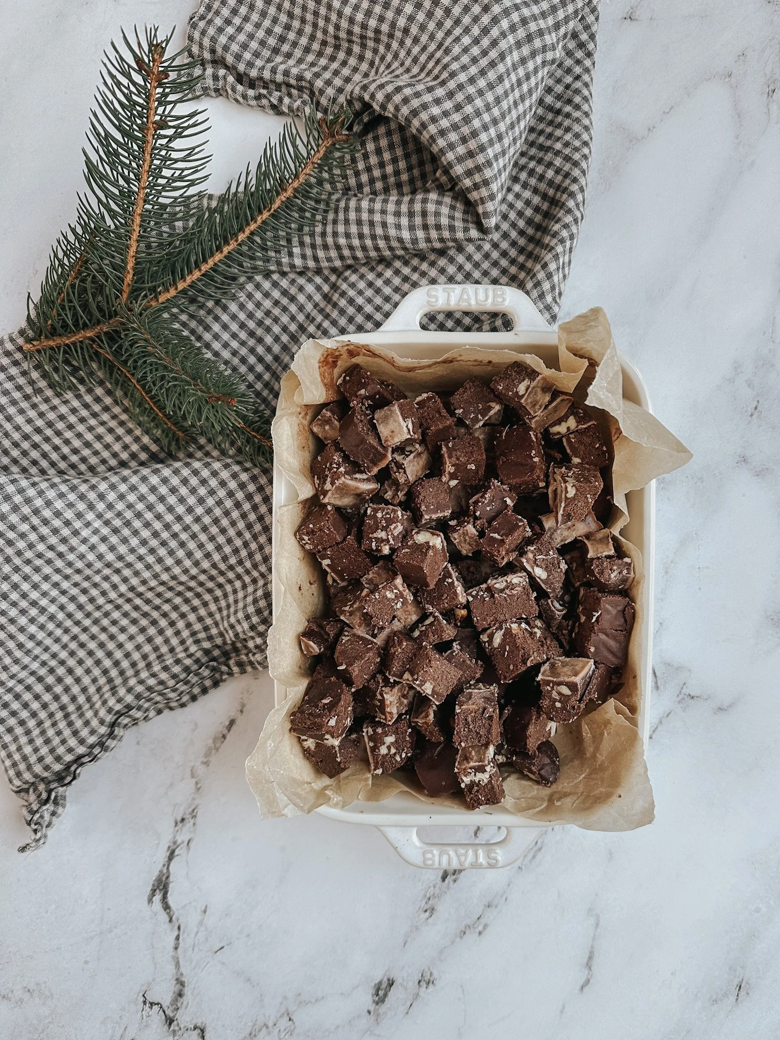 Salted Maple Pecan Fudge