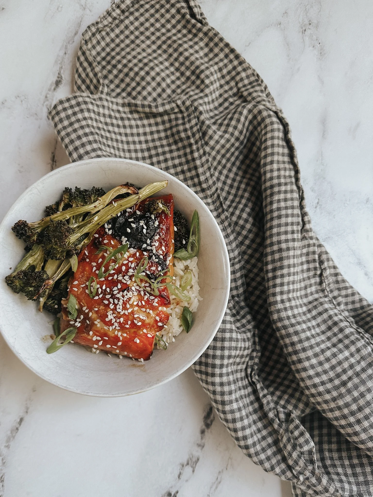 Sweet &amp; Savory Salmon Bowls