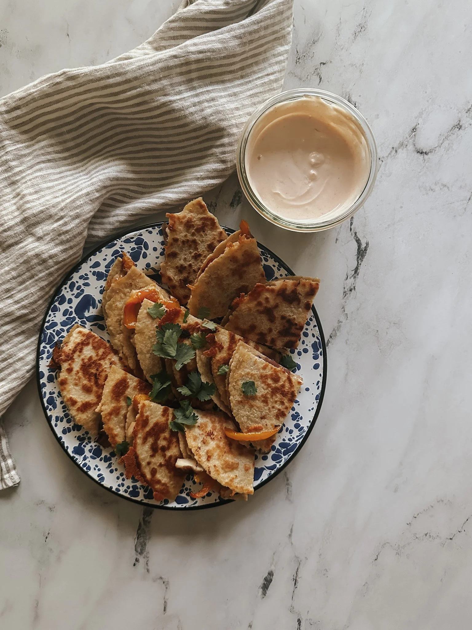 Autumn Squash Quesadilla