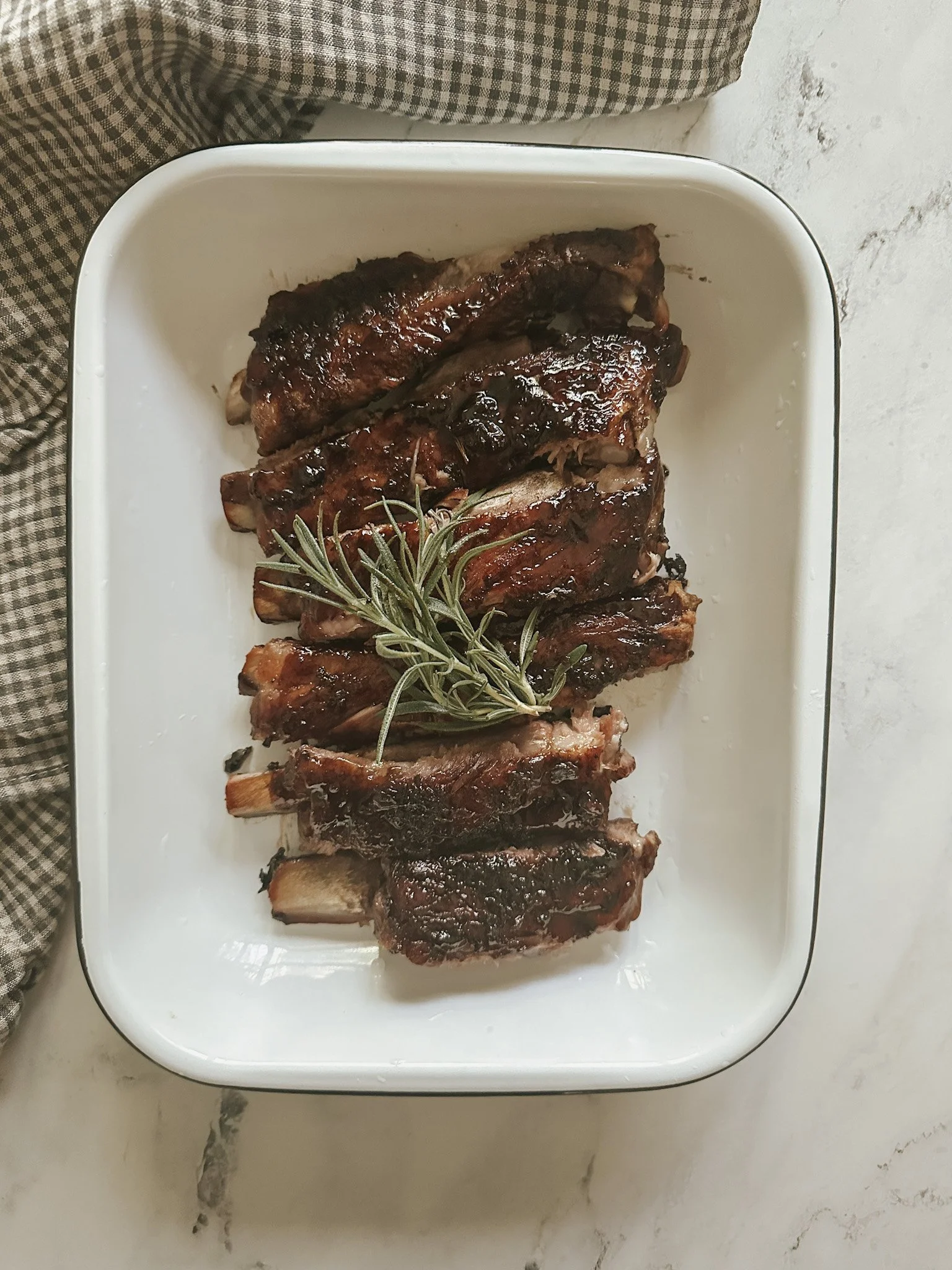 Balsamic Roasted Ribs