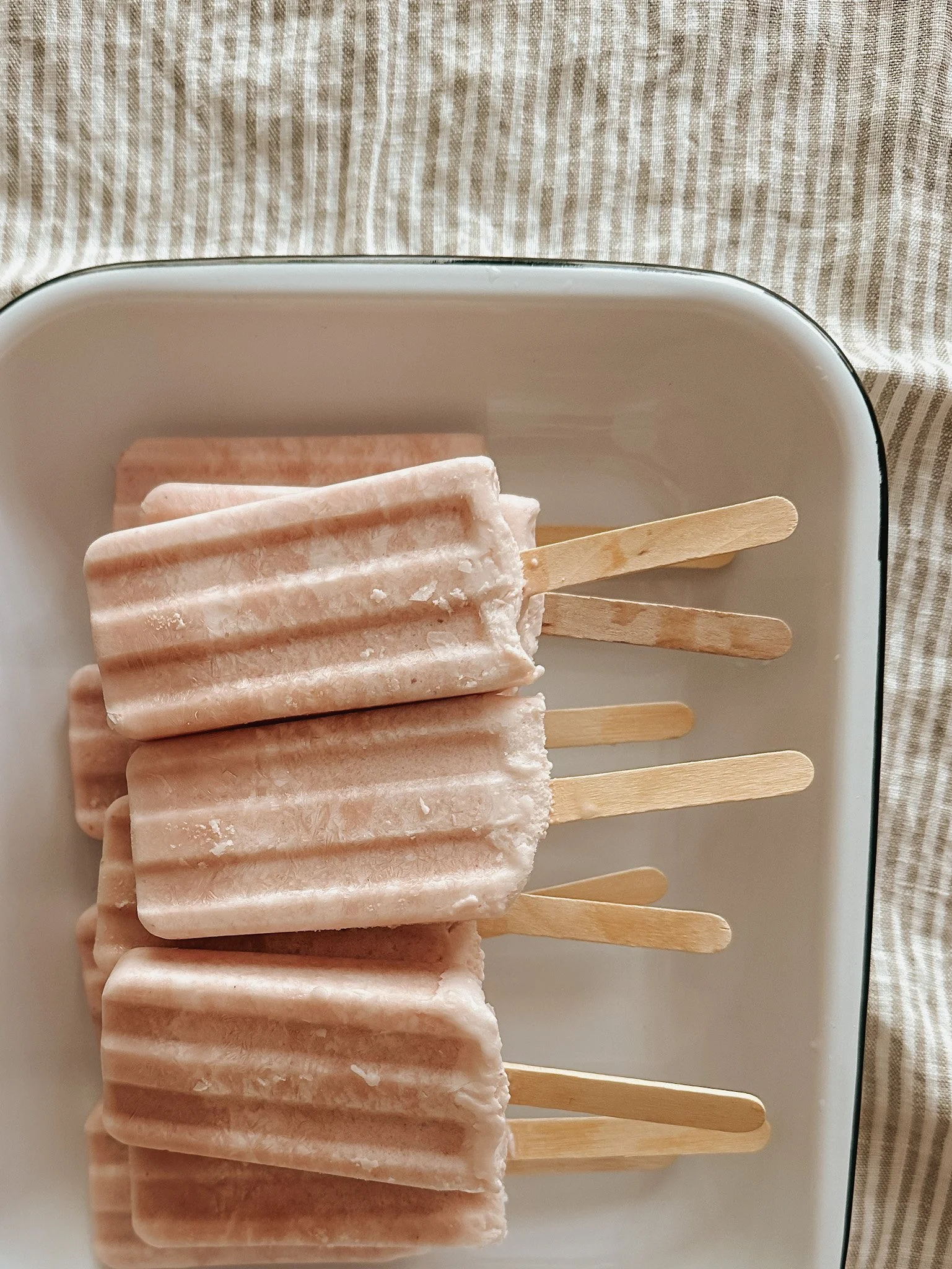 Cherry Cheesecake Popsicles
