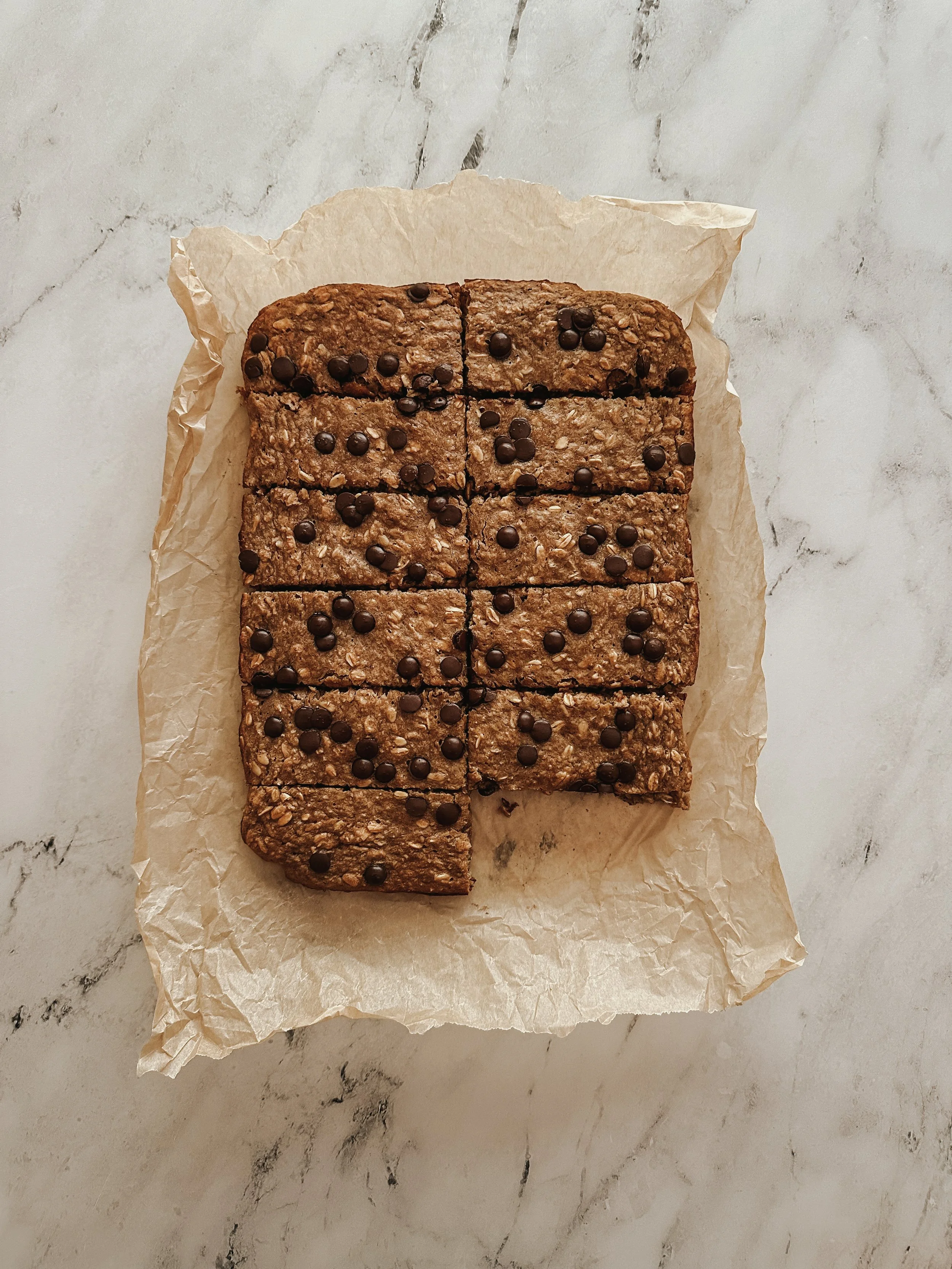 Banana Oat Breakfast Bars