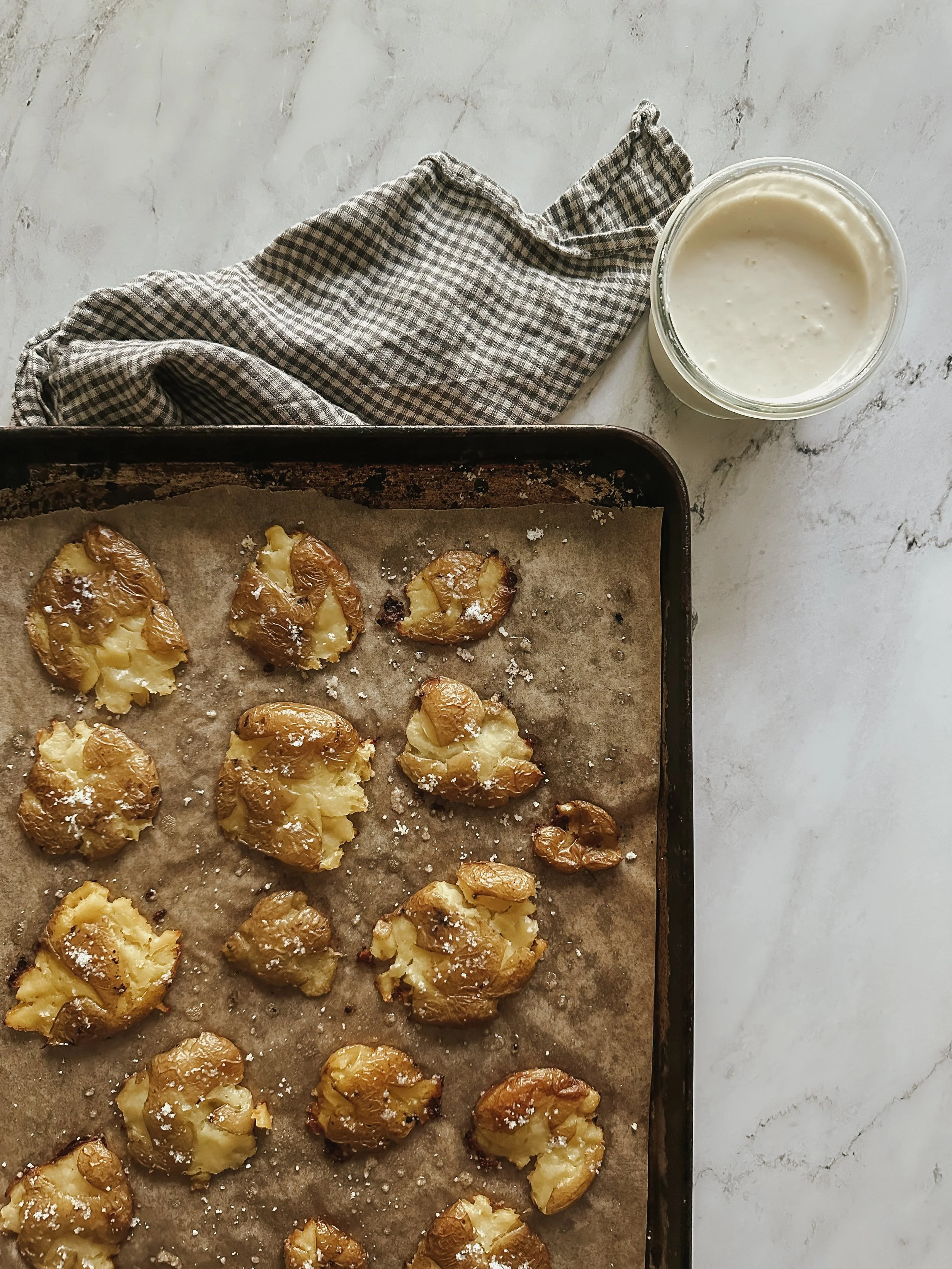 Twice Cooked Potatoes