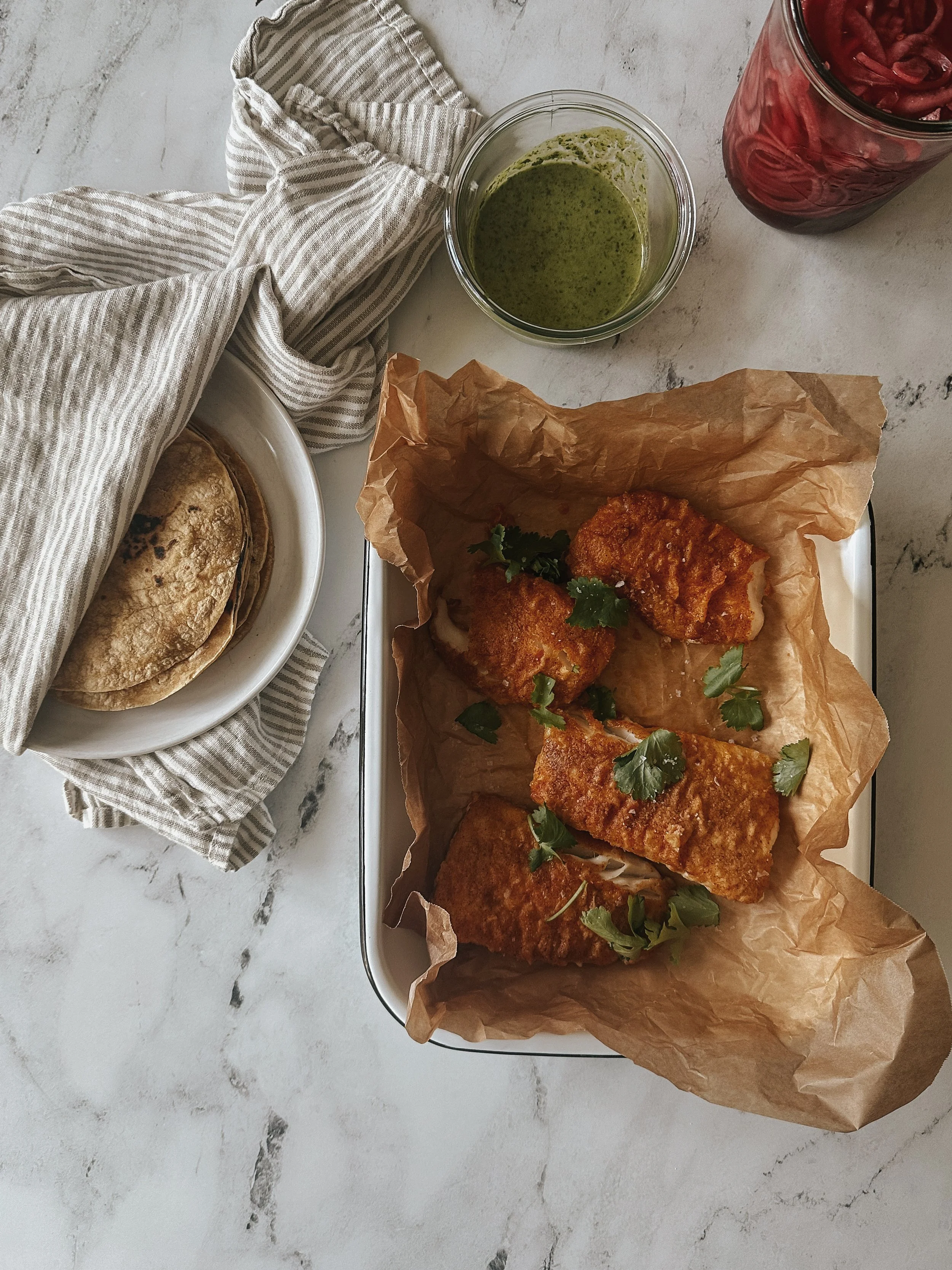 Like a Vacation Fish Tacos