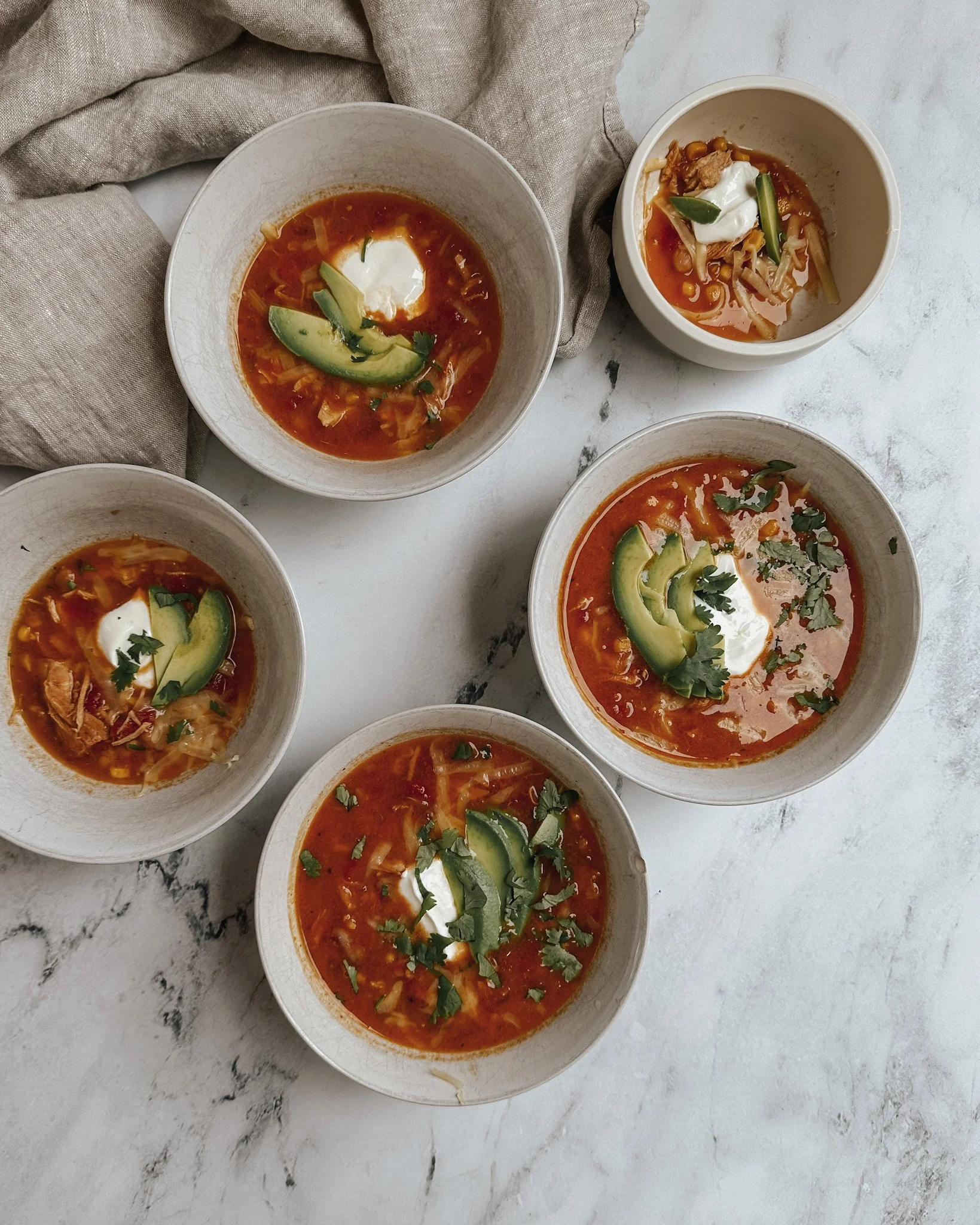 Creamy Tortilla Soup