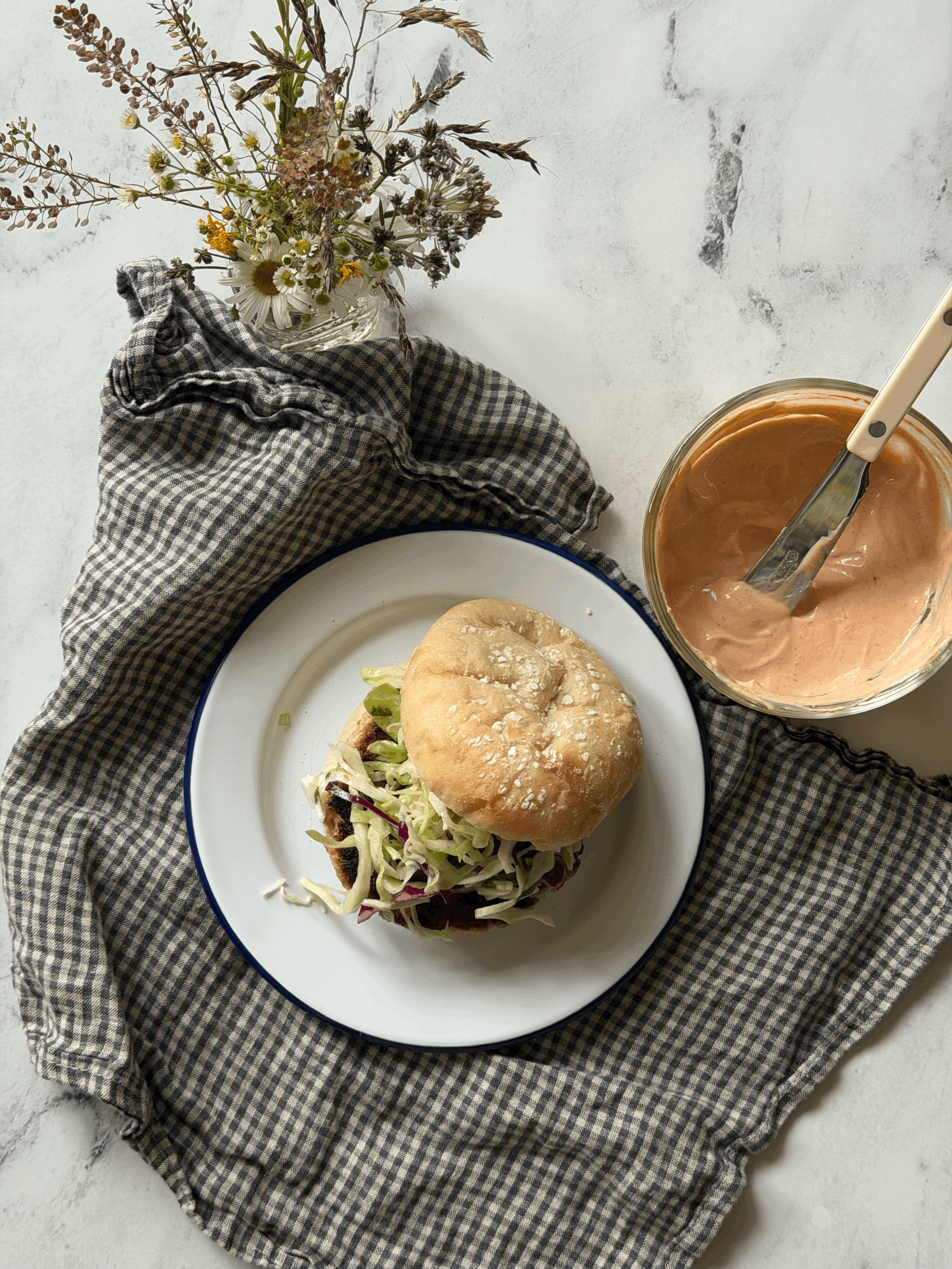 Teriyaki Chicken Burger