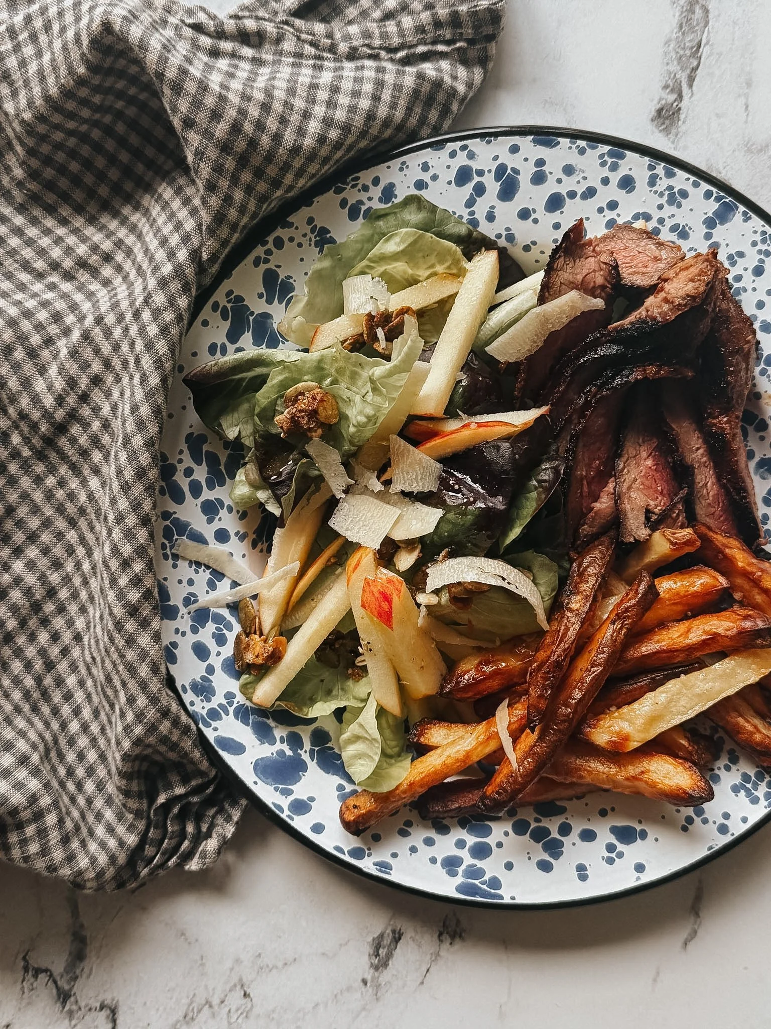 Spice Rubbed Steak &amp; Frites