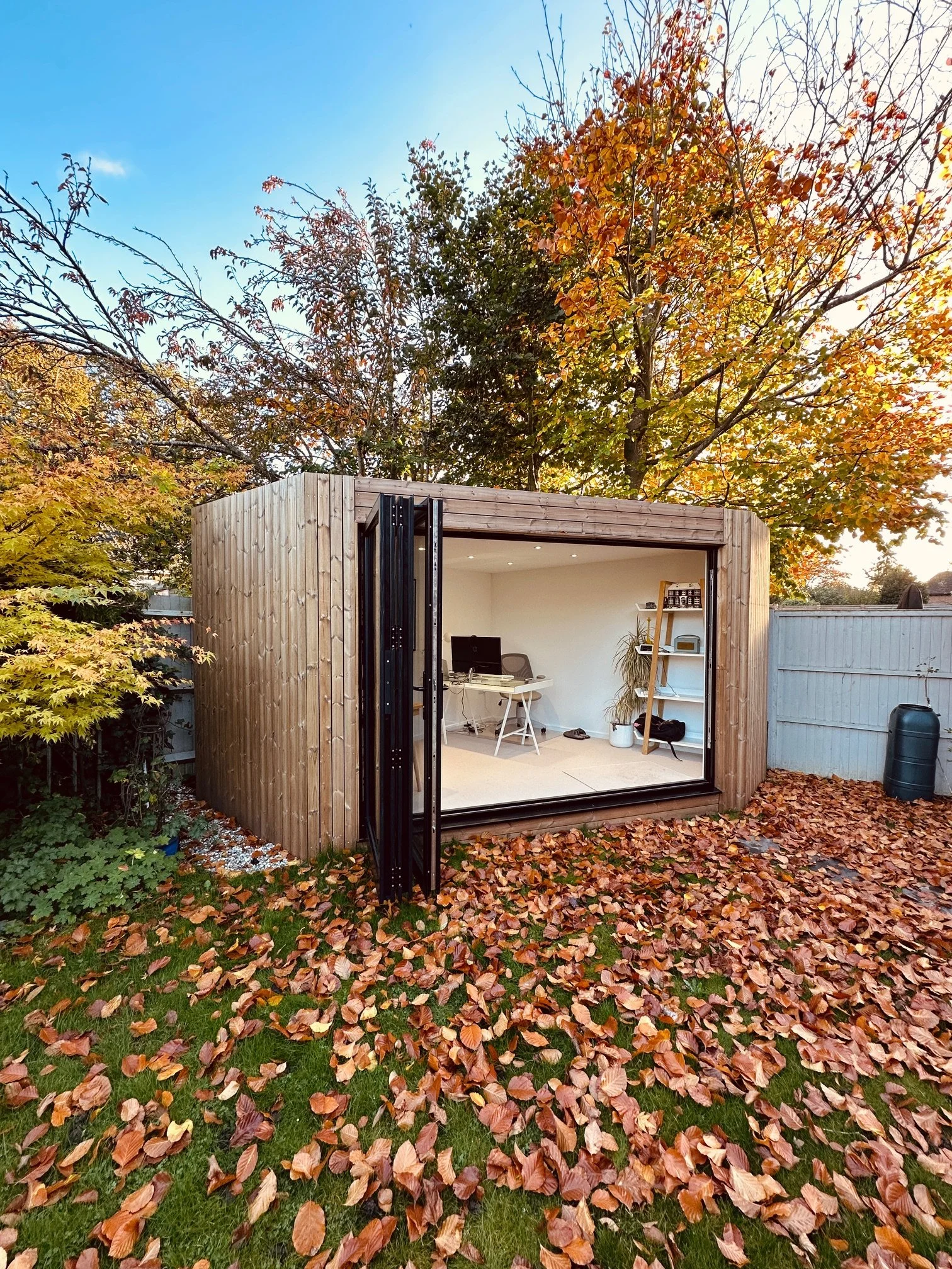 Fully insulated garden room in Surrey designed for comfortable year-round use