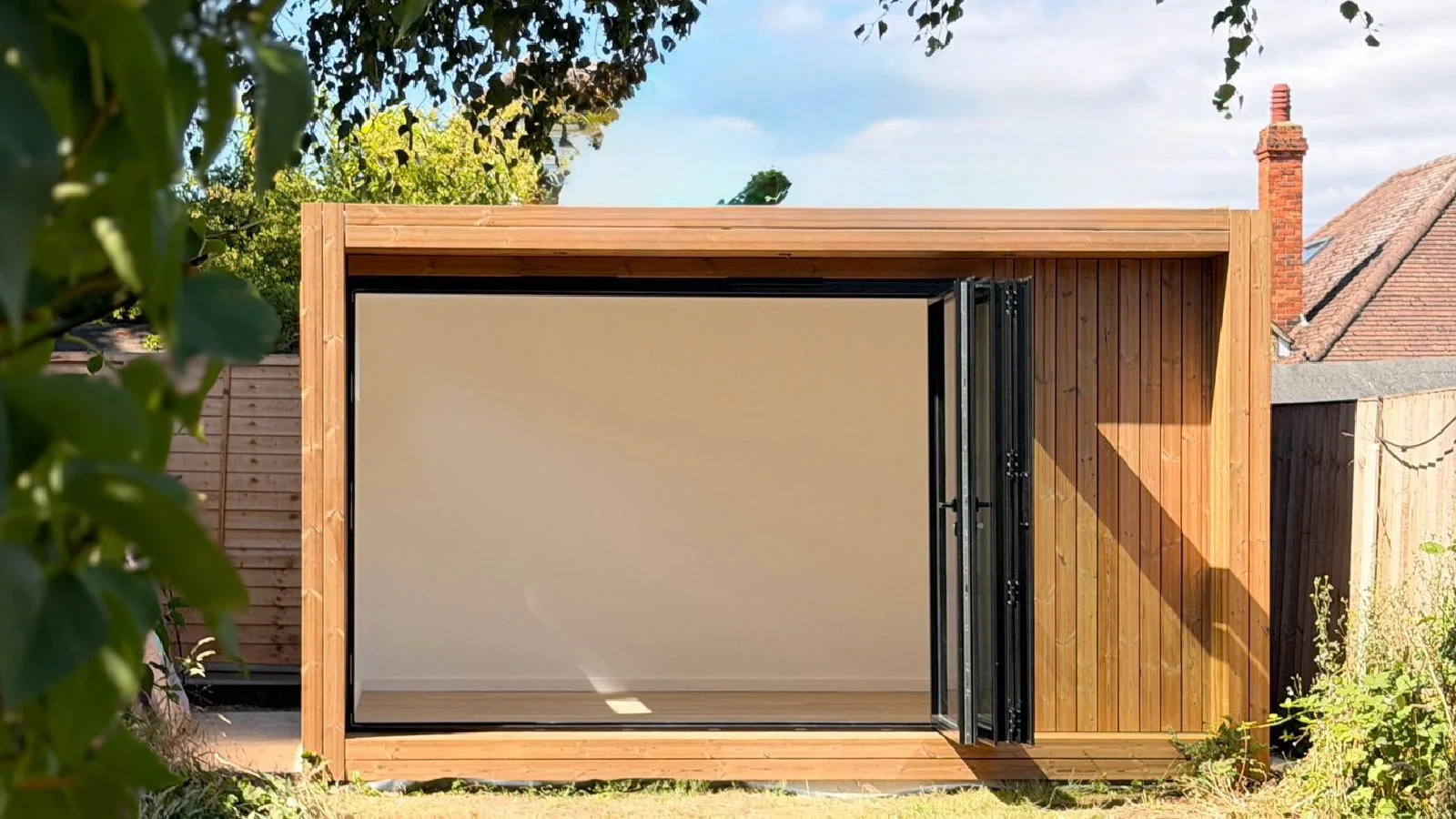 Can You Build a Garden Room with No Side Access? Here’s How We Recently Did It in Surrey