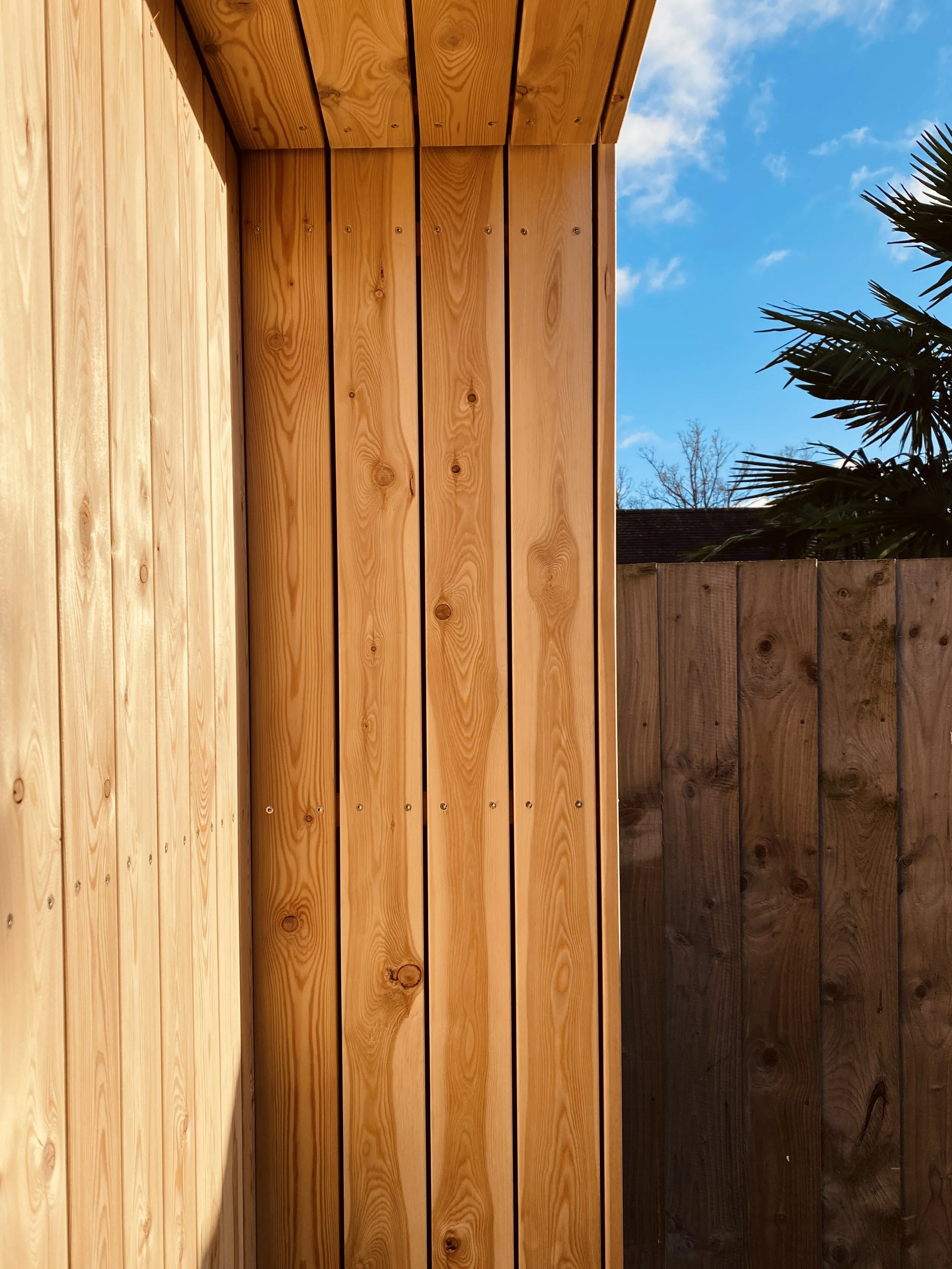 Front Porch Area – Covered Entrance to the FORZA Garden Room