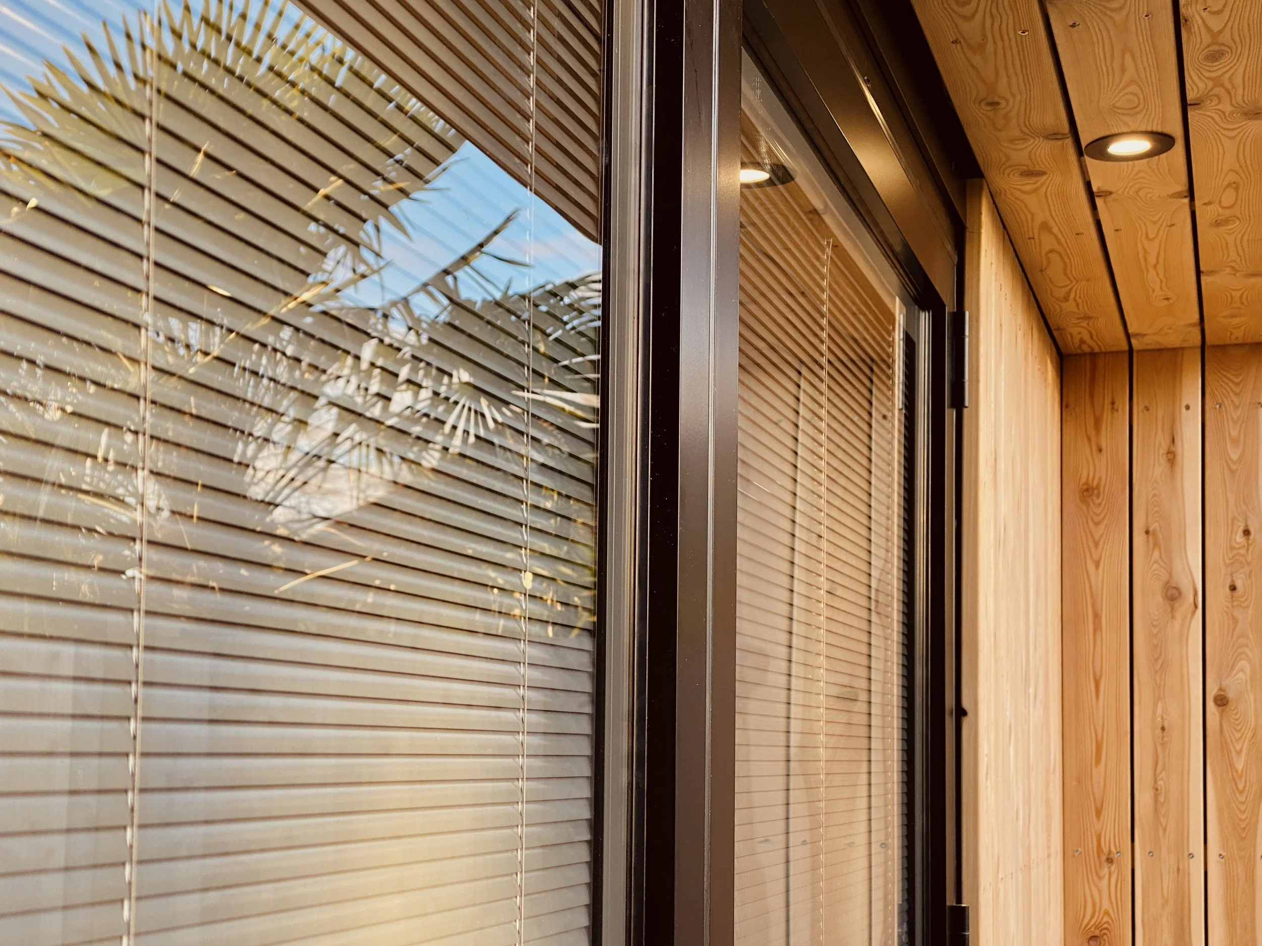 Integral Blinds Within Double-Glazed Doors – FORZA Garden Room