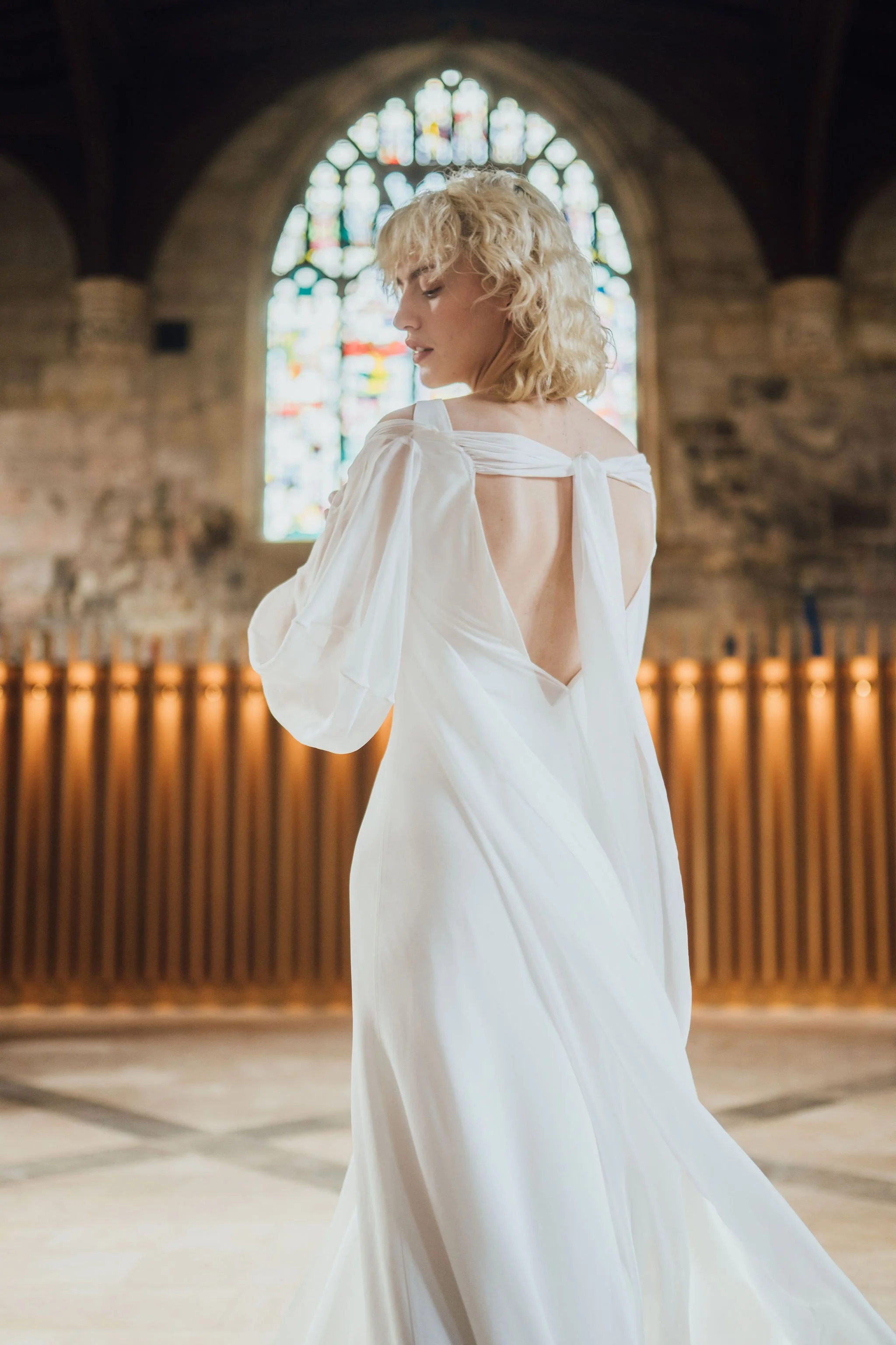 The Portia Robe. A contemporary take on bridalwear. — Rolling In Roses ...