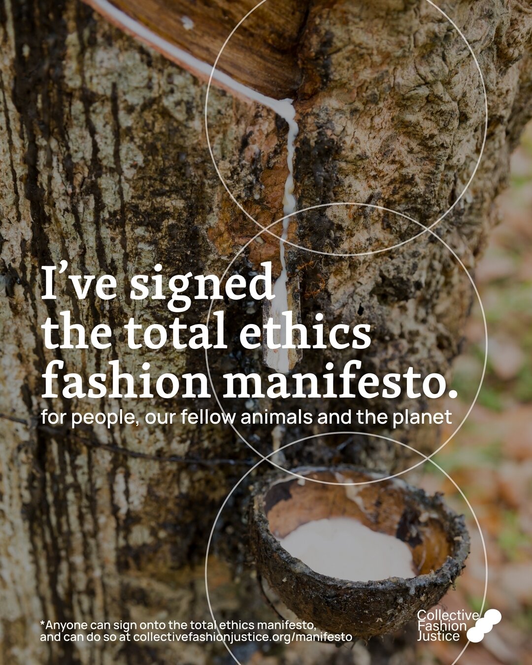 Super proud to have signed the Total Ethics Manifesto, endorsed by the amazing @collectivefashionjustice. I try to keep things as positive as possible on here, but I must admit to becoming a bit downhearted to see such widespread greenwashing and ign