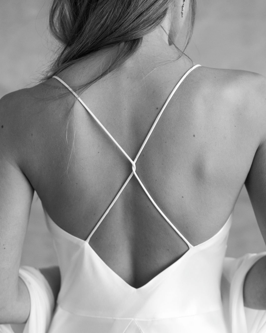 Pared-back simplicity and attention to detail. The Daisuki Dress. #TheDaisukiDress #TheKireiCollection

Photo by @zachandgrace.co
Earring by @evaremenyijewelry

#bridalslipdress #lowbackweddingdress #strappyweddingdress #simpleweddingdress #contempor