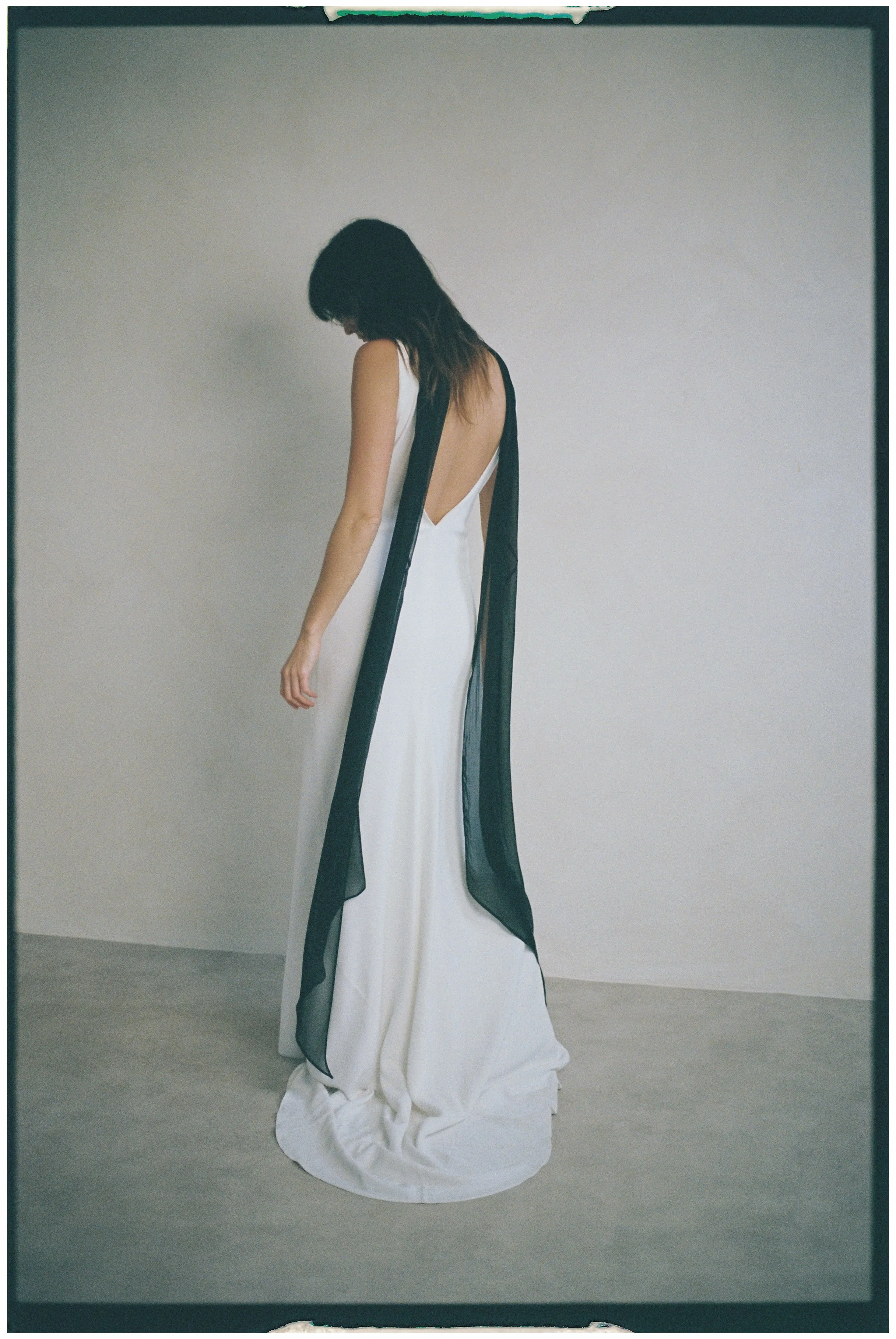 The Juno dress with the Juliet Scarf