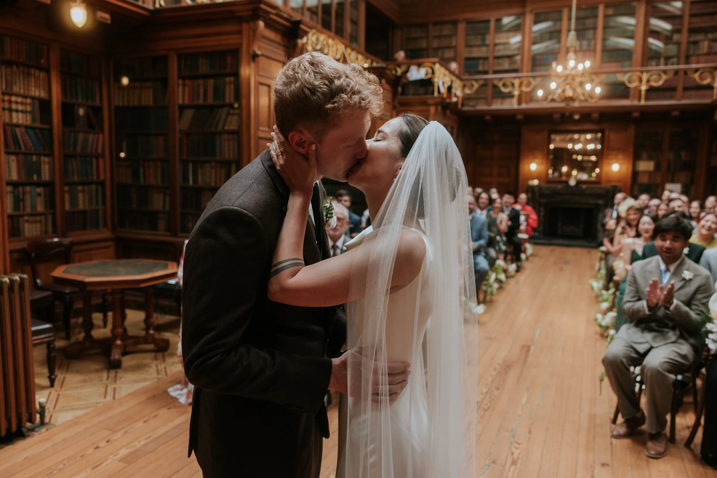 Real Bride May - Bespoke Fusion of Beatrice and May Dresses