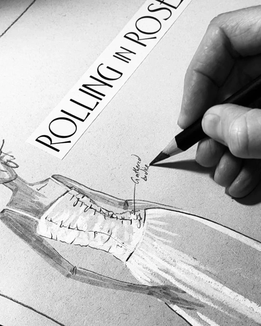 DESIGNED IN YORK.   

Every RIR gown is designed, cut and constructed in our Yorkshire studio.