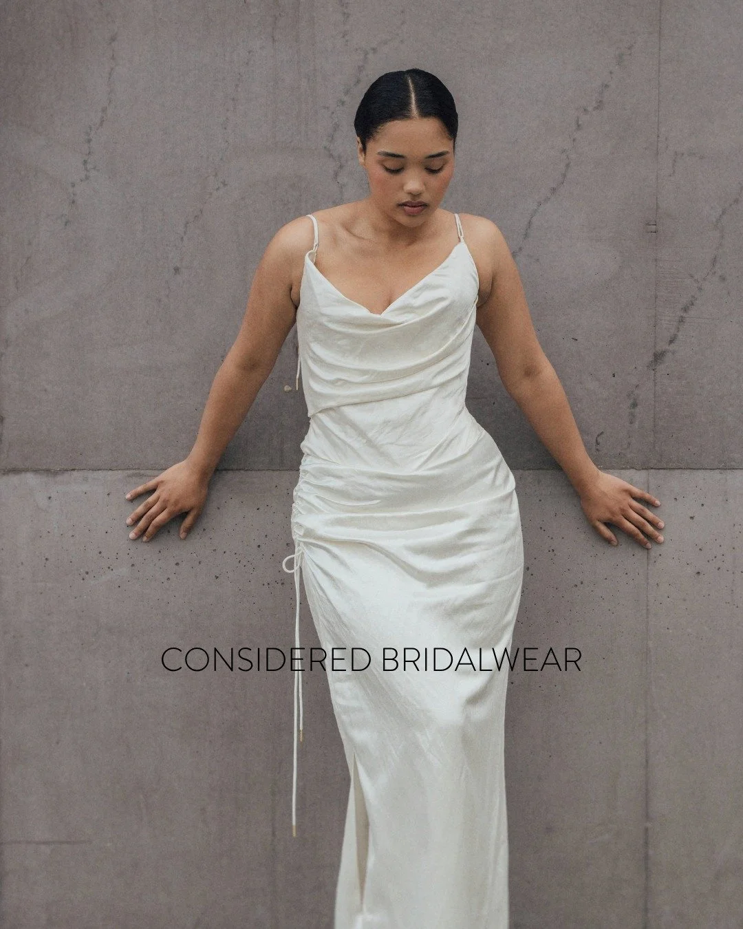 Do you care what your wedding dress is actually made from?
Are you looking for something personal, considered and a little outside the mainstream?
A wedding dress that feels like you, rather than a version of what people think a bride is supposed to 