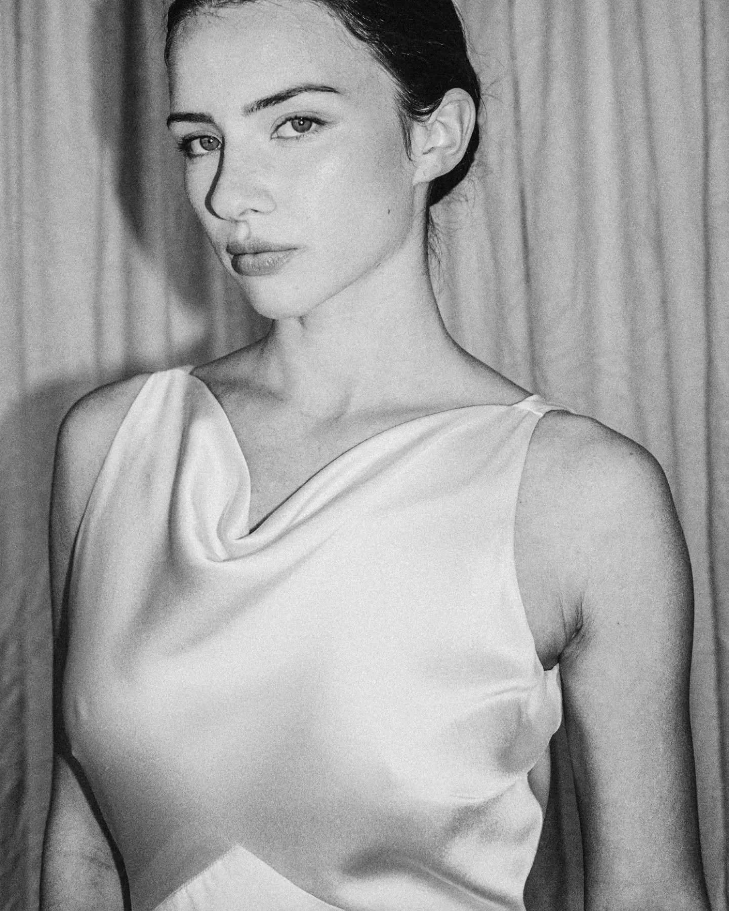 @ttyleralexandria looking divine in our iconic May Dress. Bias-cut silk, cowl neck, classic silhouette... what more could you want?

Photos by @silver_and_light_weddings
HMUA @eleanorjaynehmua

#biascutweddingdress #30sweddingdress #britishbridal #si