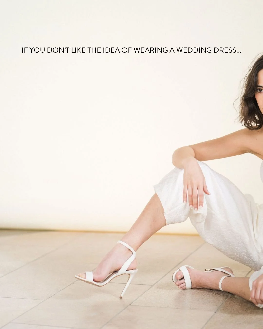 Did you know we also do trousers? At Rolling In Roses, we make modern bridalwear for women who don&rsquo;t necessarily feel like a &ldquo;bride&rdquo; &mdash; from understated dresses to separates and, yes, trousers too.

Everything is designed, cut 