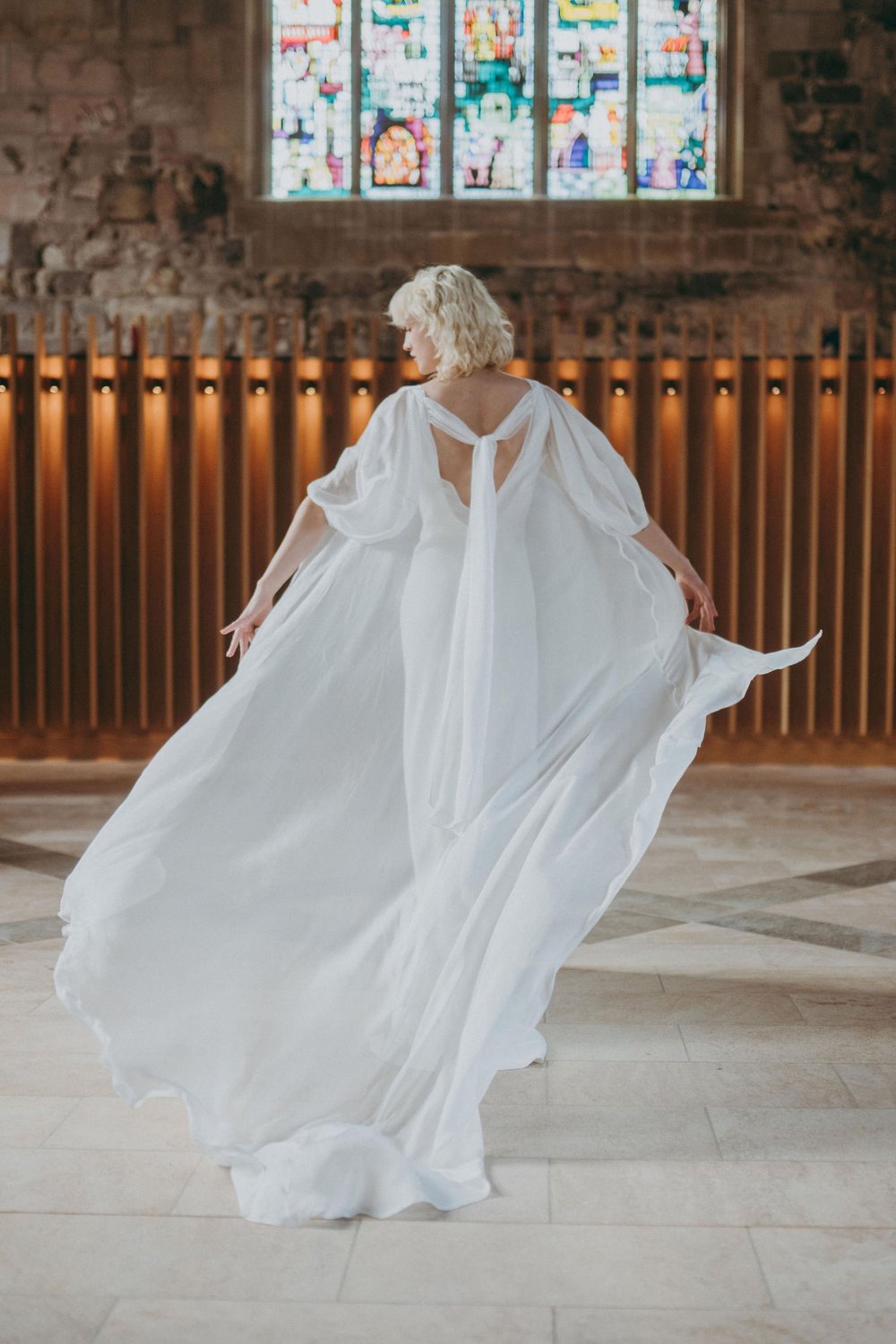 The Portia Robe. A contemporary take on bridalwear. — Rolling In Roses ...