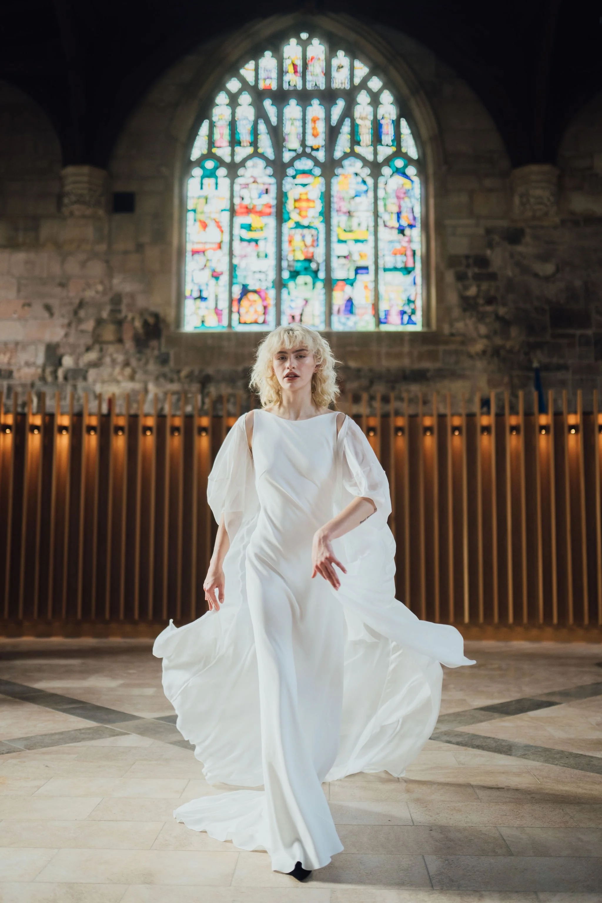 The Portia Robe. A contemporary take on bridalwear. — Rolling In Roses ...