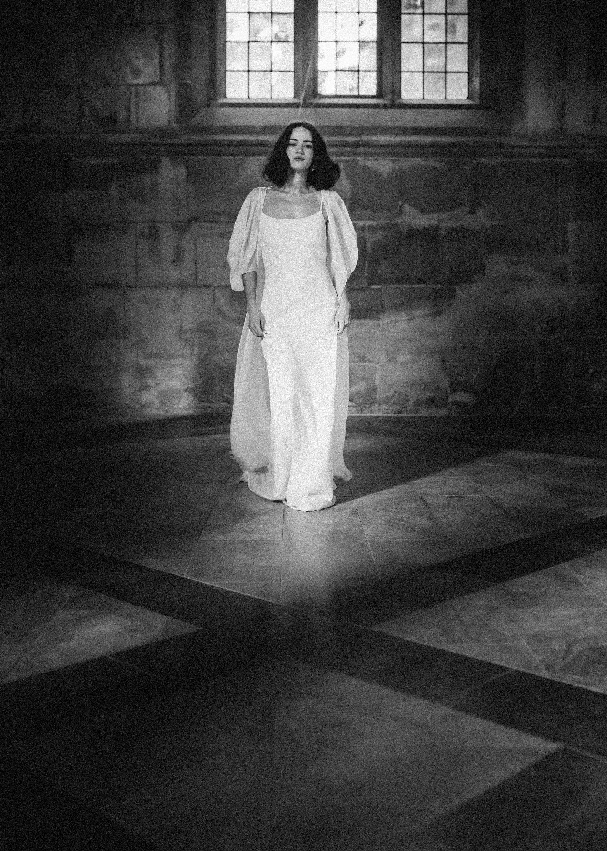 The Portia Robe. A contemporary take on bridalwear. — Rolling In Roses ...