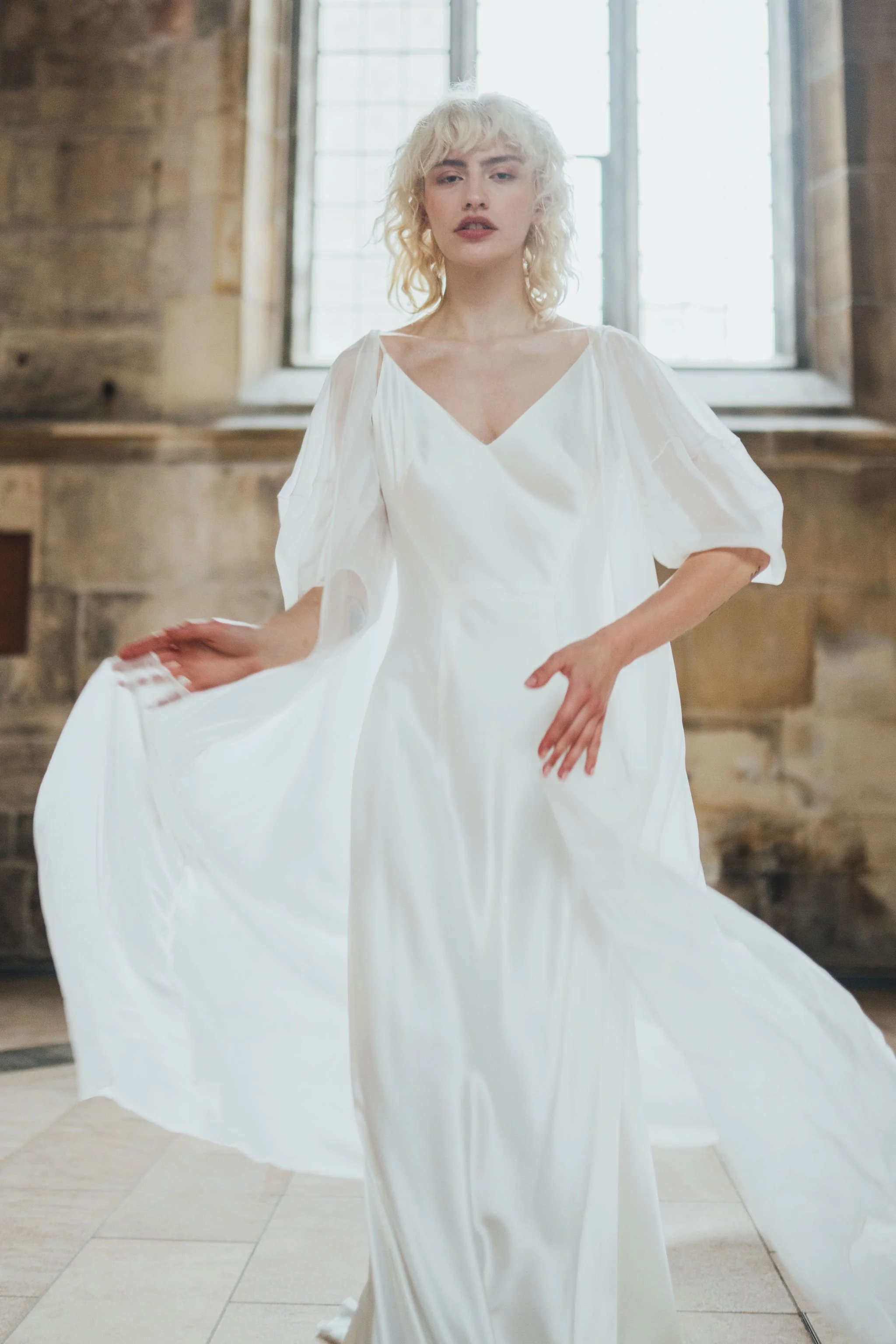 The Portia Robe. A contemporary take on bridalwear. — Rolling In Roses ...