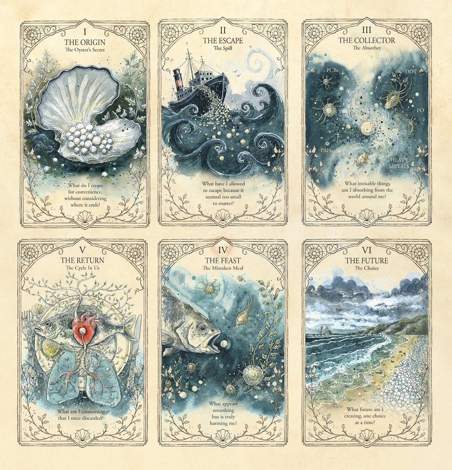 The Nurdle Project: The Oracle Cards Take Shape