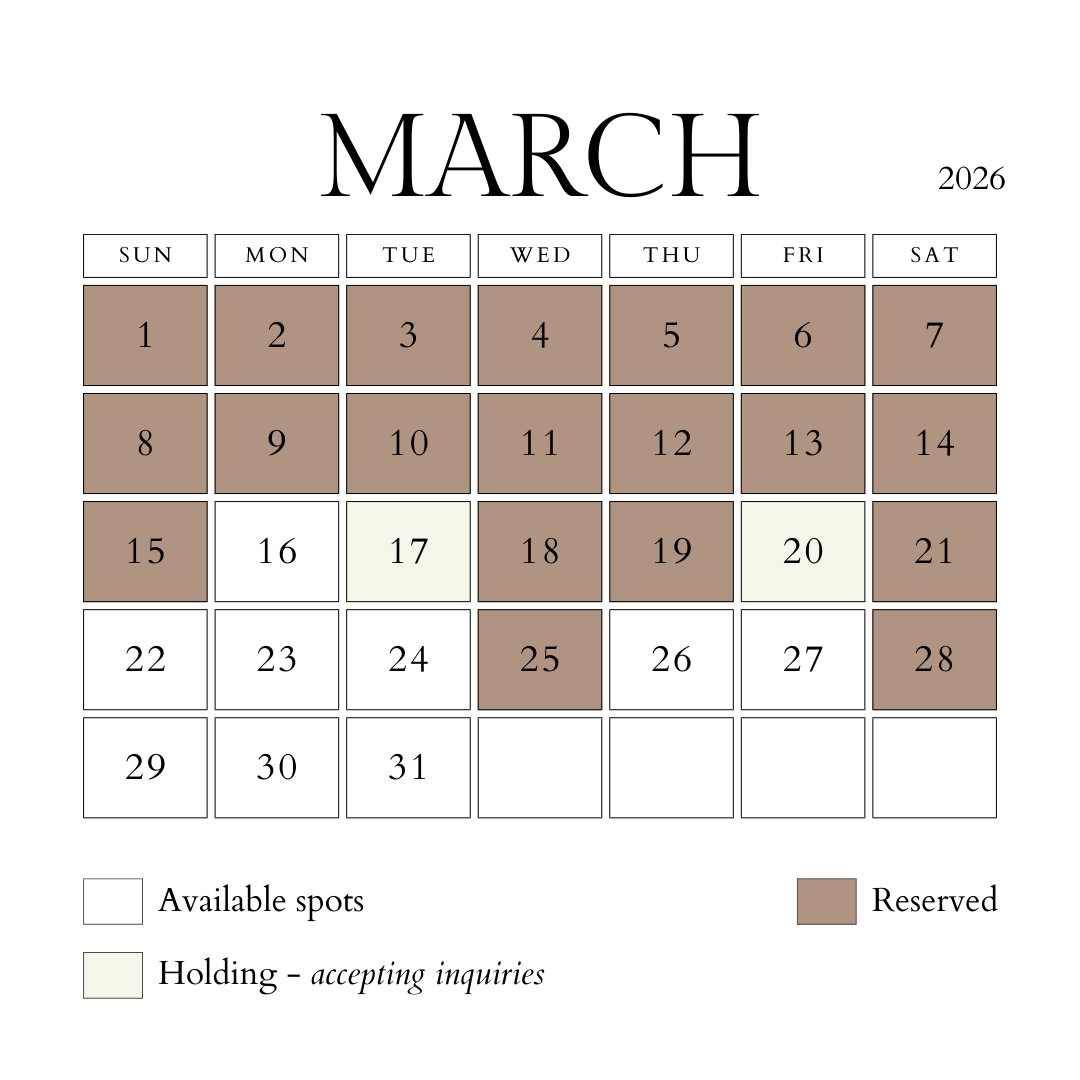 Photographers available near me in March