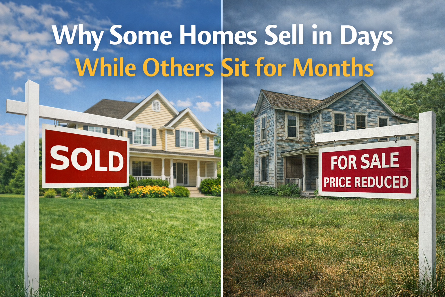 Why Some Homes Sell in Days While Others Sit for Months