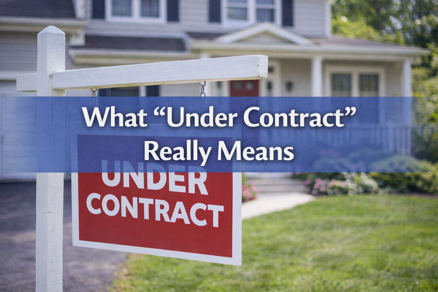 What “Under Contract” Actually Means in Connecticut Real Estate