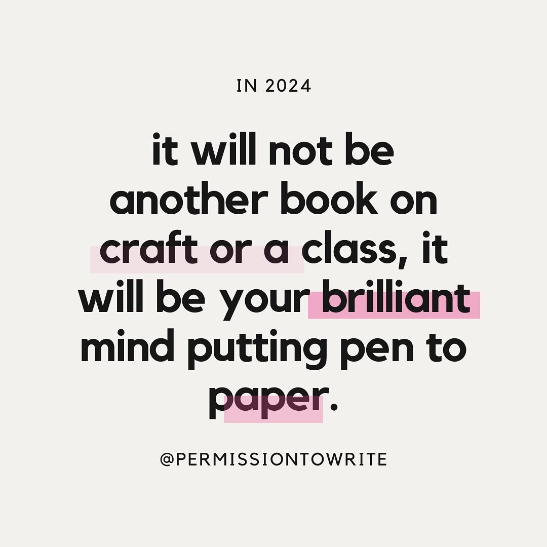 Now, hear us out. Absolutely nothing wrong with reading or classes, we host classes. But if you do not apply what you are learning to actually produce your work, you are fooling yourself, friend. You know we say this in love. In addition to the educa