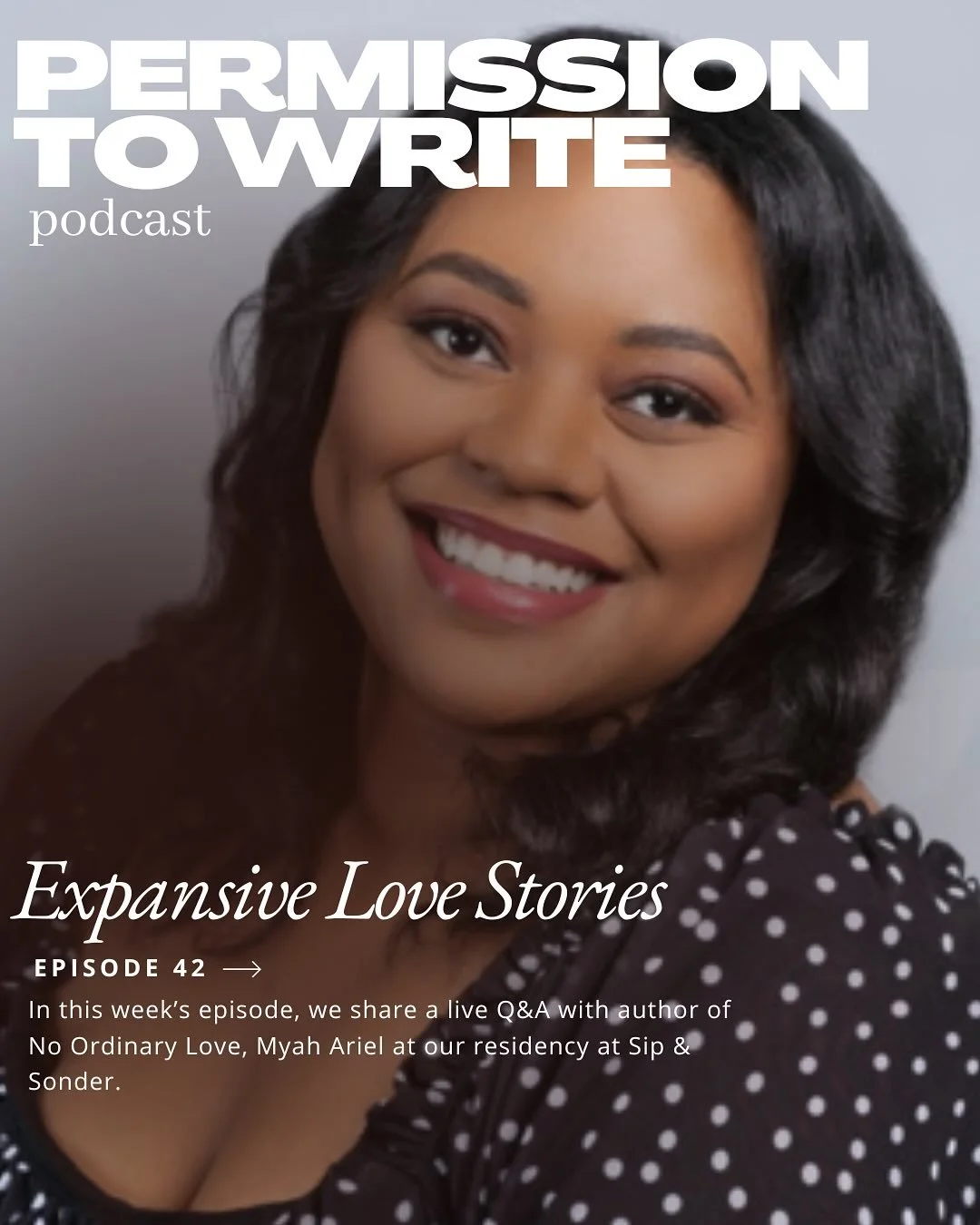 We were not about to leave you hanging if you weren&rsquo;t in LA for our amazing Craft Talk &amp; Co-Work reading with author @myaharielwrites so we posted the Q&amp;A audio that was insightful, honest, and motivational. Hear more about her journey 