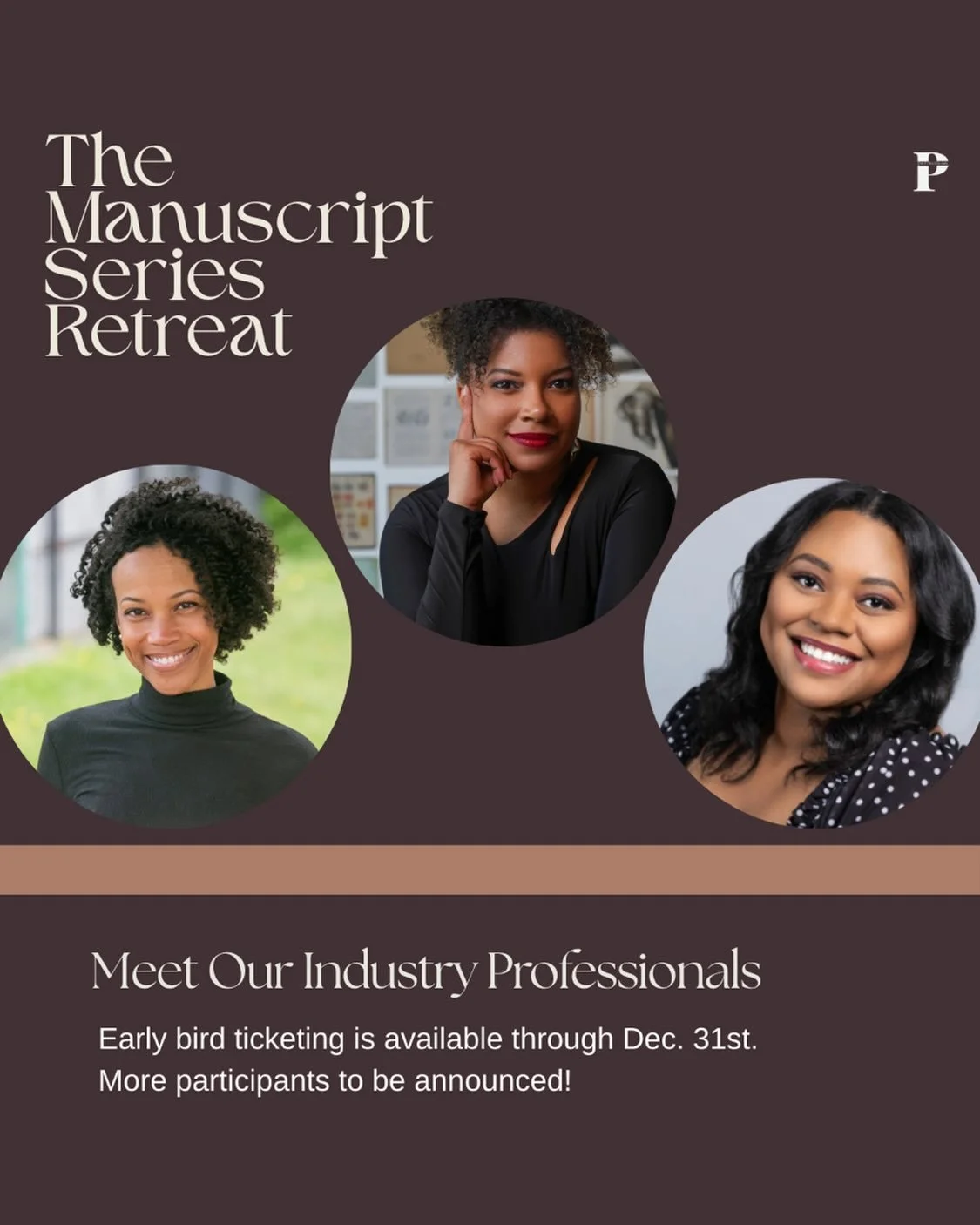 We hope you&rsquo;ll join us for a transformative weekend in January. Workshops, panels, and community with emerging and established writers and it&rsquo;s virtual. Make the top of the year, the moment you truly commit to finishing that book. More pa