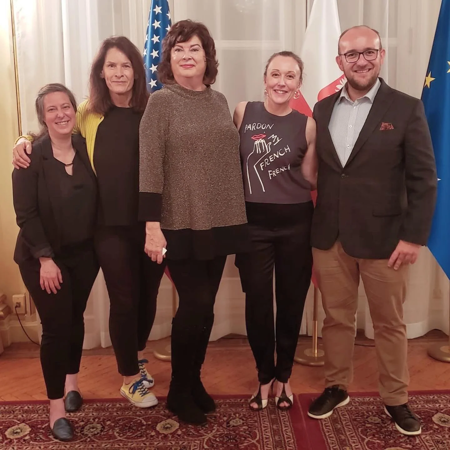 Thank you to everyone who attended The Half-Life of Marie Curie at the Consulate General of the Republic of Poland in New York. It was a wonderful evening and an honor to tell the story of these two remarkable women.

1: our amazing team&hellip; so g